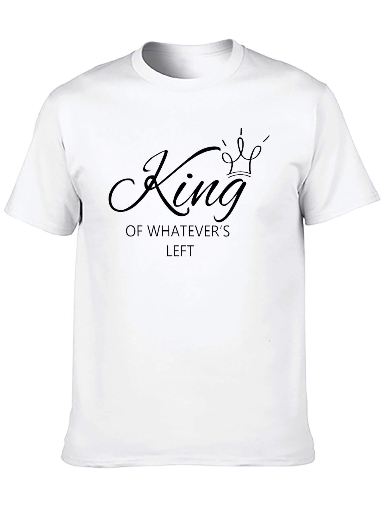 King of Whatevers Left Graphic T-Shirt
