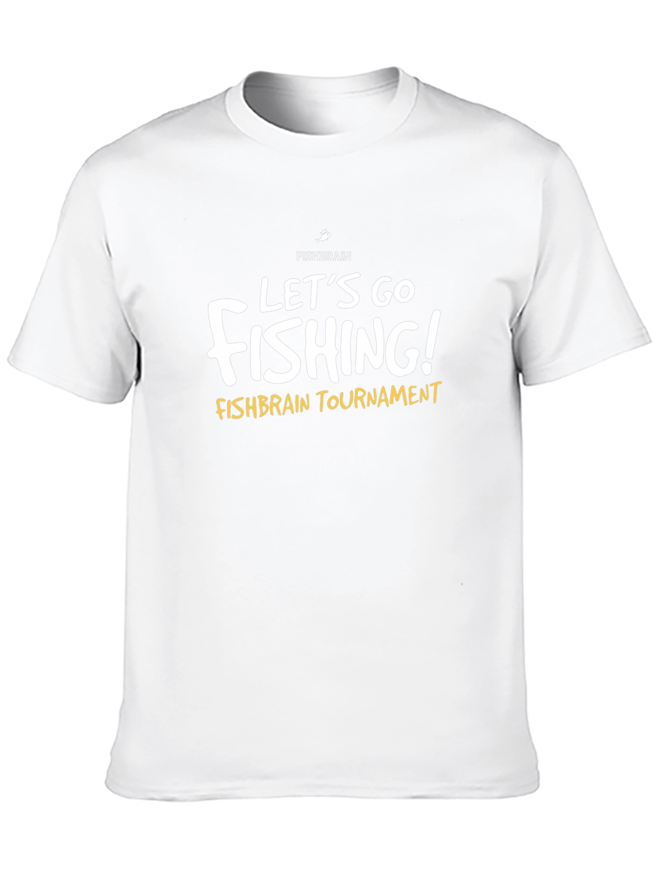 Lets Go Fishing! Black Tournament T-Shirt