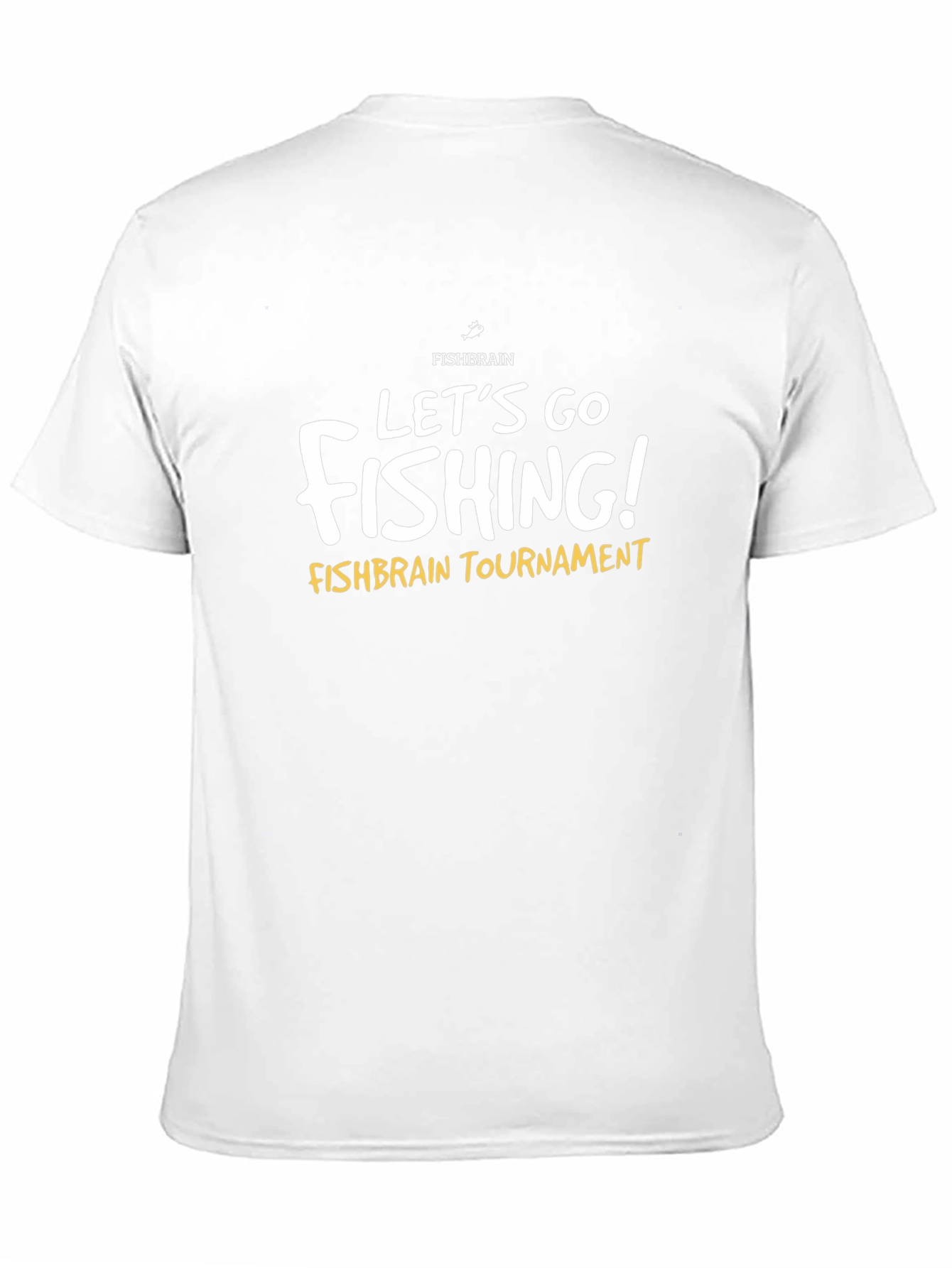 Lets Go Fishing! Black Tournament T-Shirt