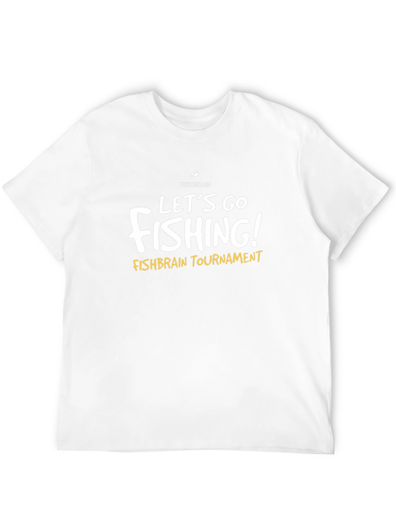 Lets Go Fishing! Black Tournament T-Shirt