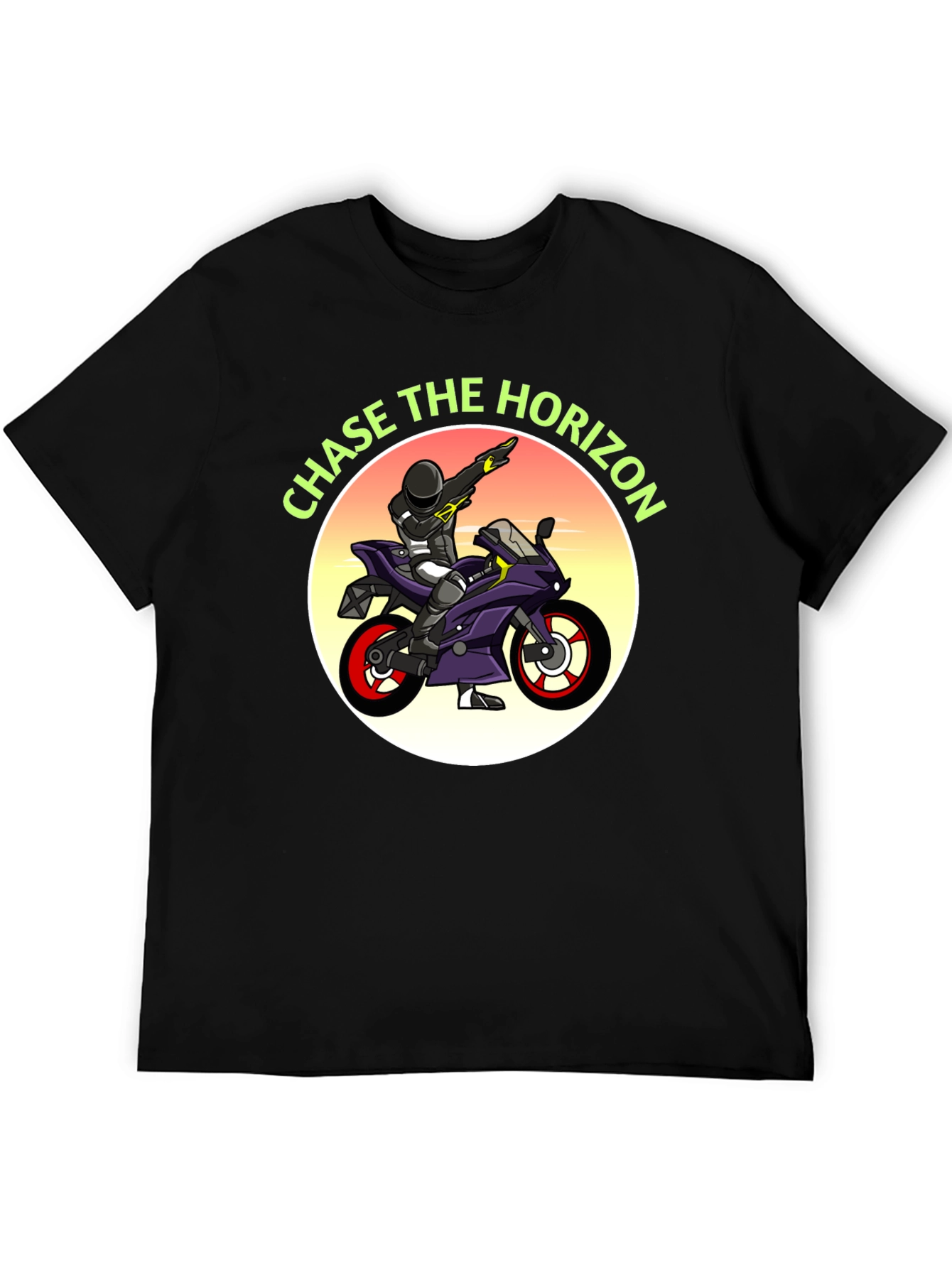 Chase The Horizon Biker T-Shirt
