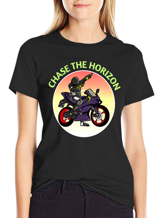 Chase The Horizon Biker T-Shirt