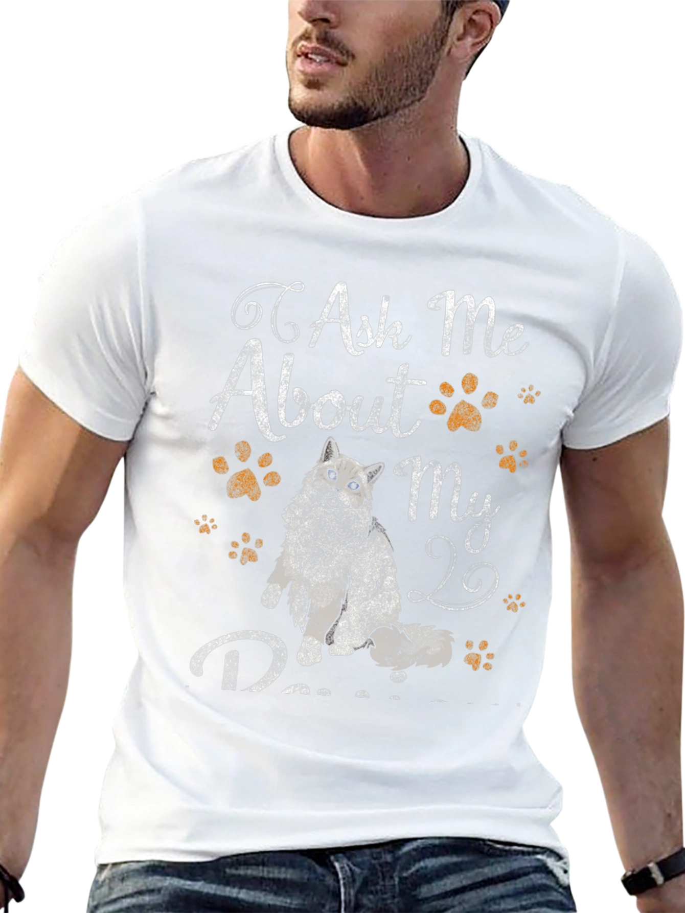 Ask Me About My Ragdoll Cat T-Shirt