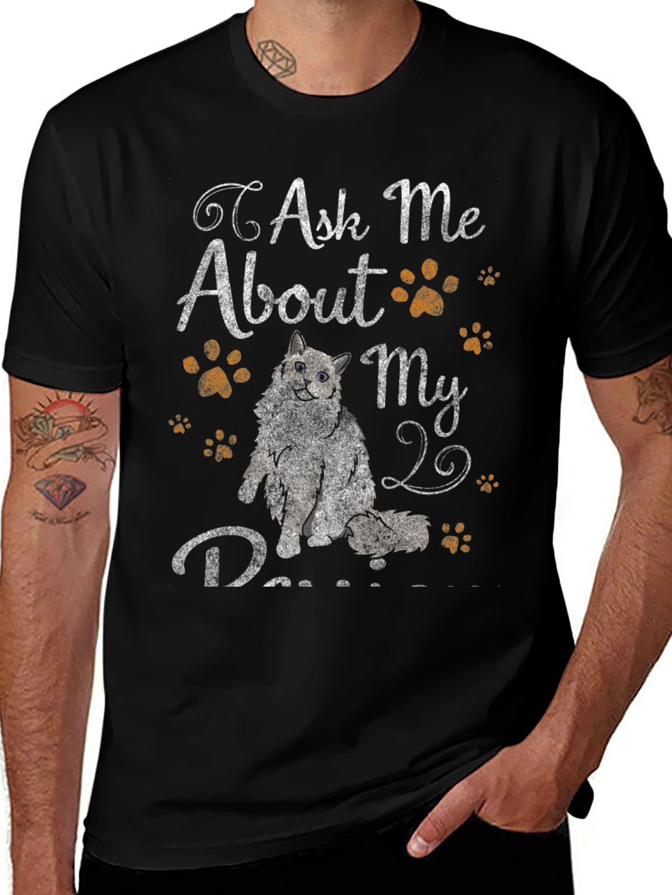 Ask Me About My Ragdoll Cat T-Shirt