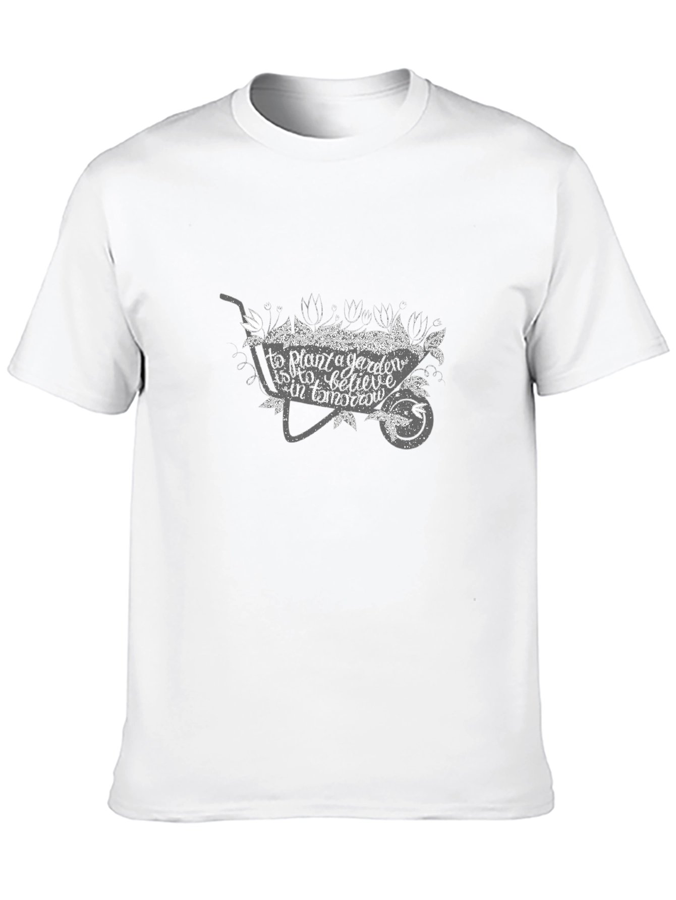 Garden Belief Black T-Shirt