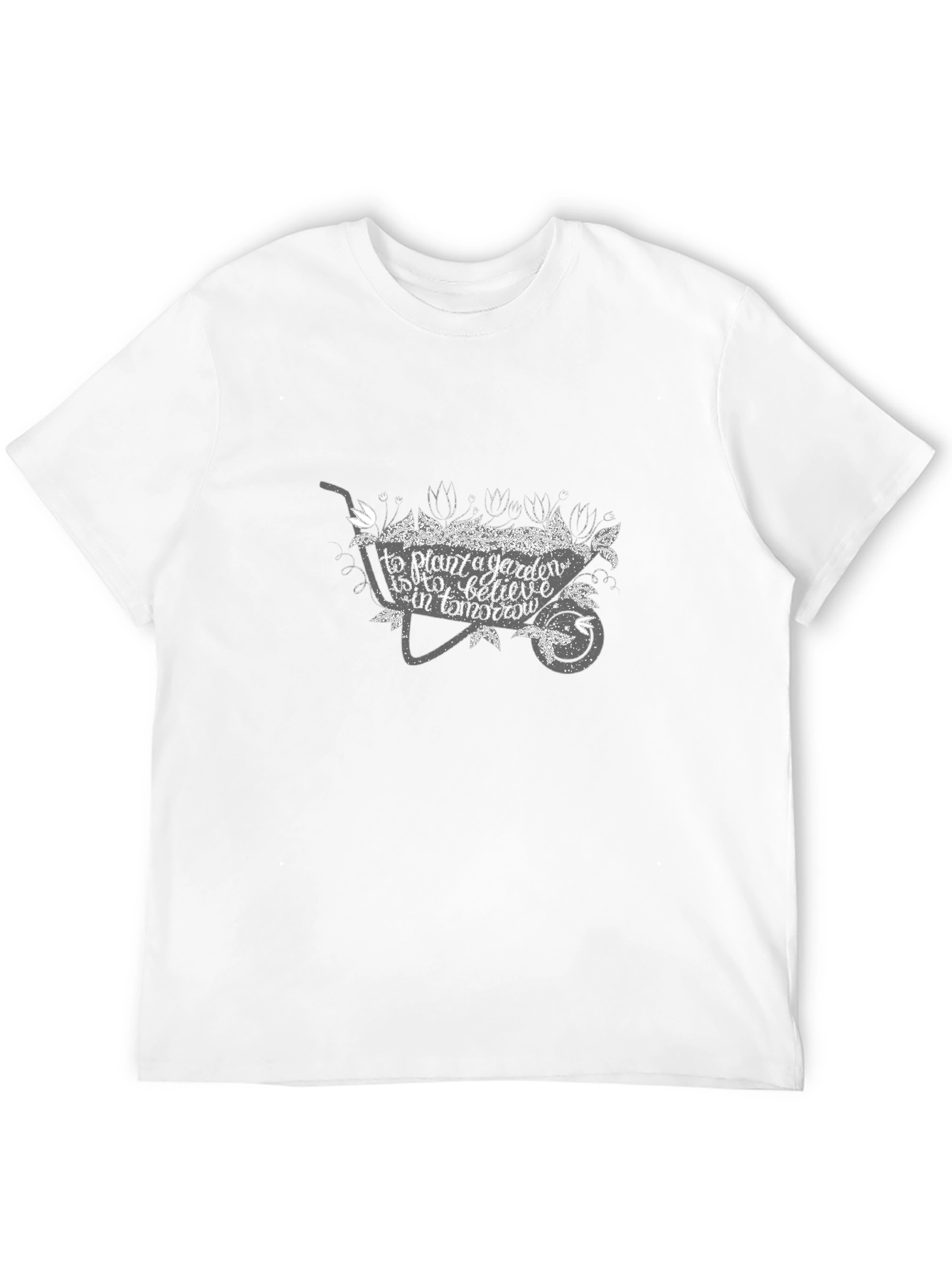 Garden Belief Black T-Shirt