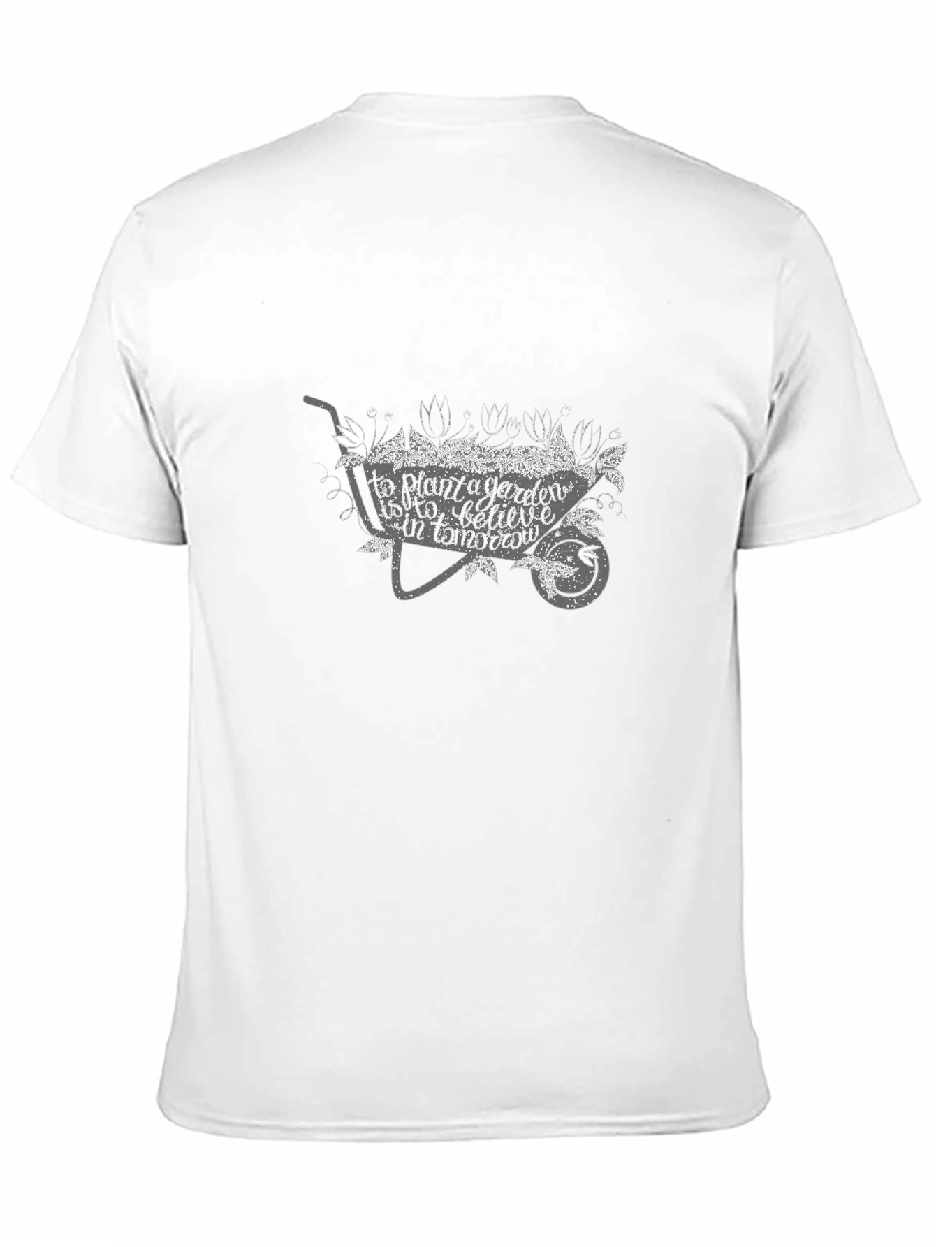 Garden Belief Black T-Shirt