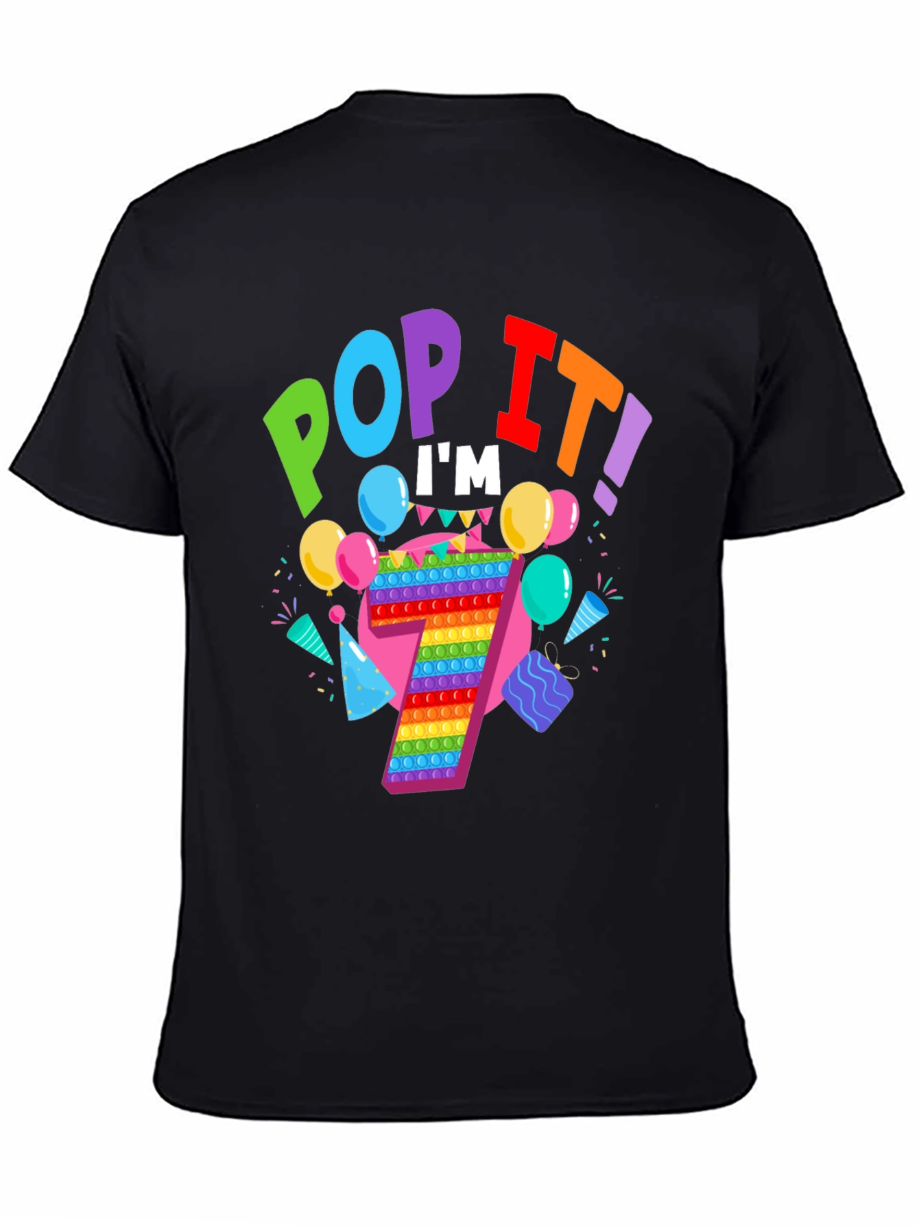 Pop It Im 7 Shirt - Birthday Fun!
