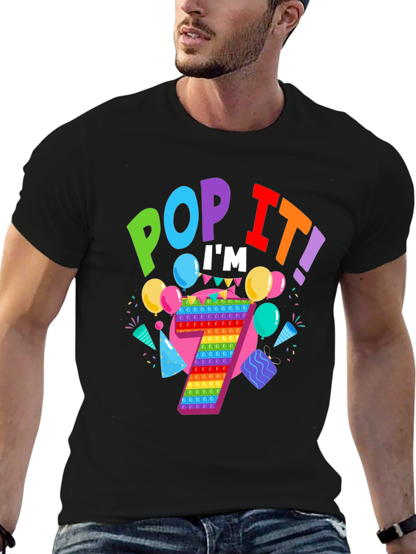 Pop It Im 7 Shirt - Birthday Fun!