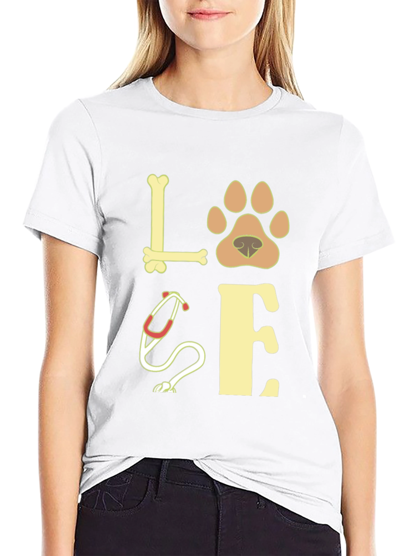 Veterinarian Love Graphic T-Shirt
