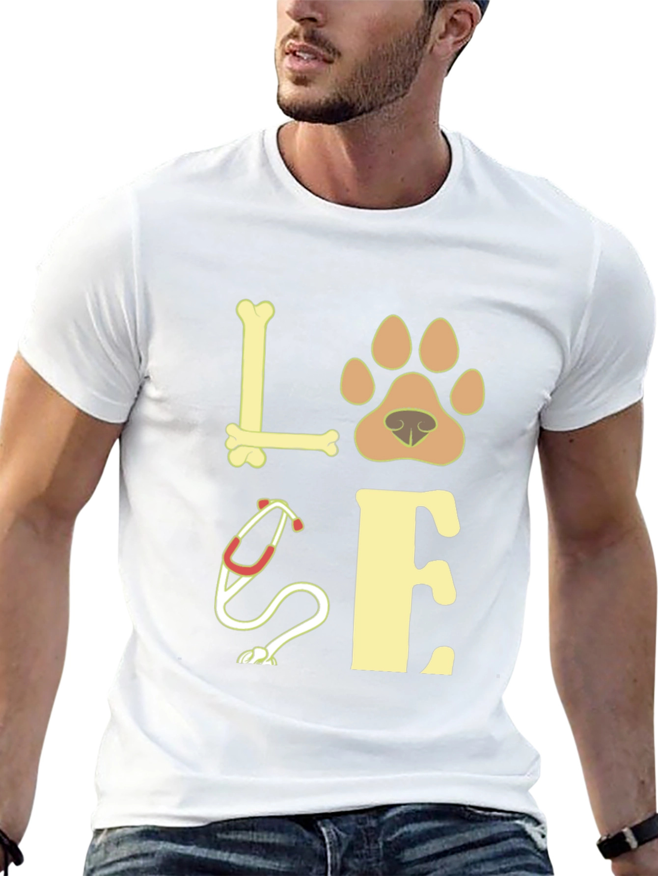 Veterinarian Love Graphic T-Shirt