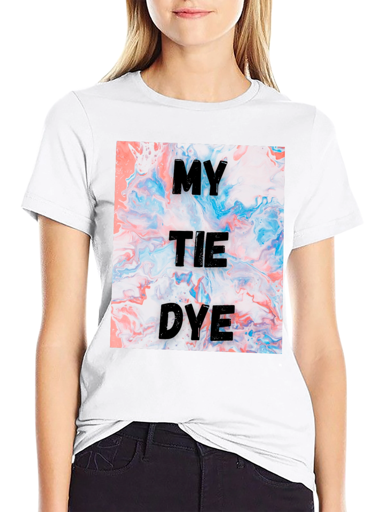 My Tie Dye Graphic T-Shirt