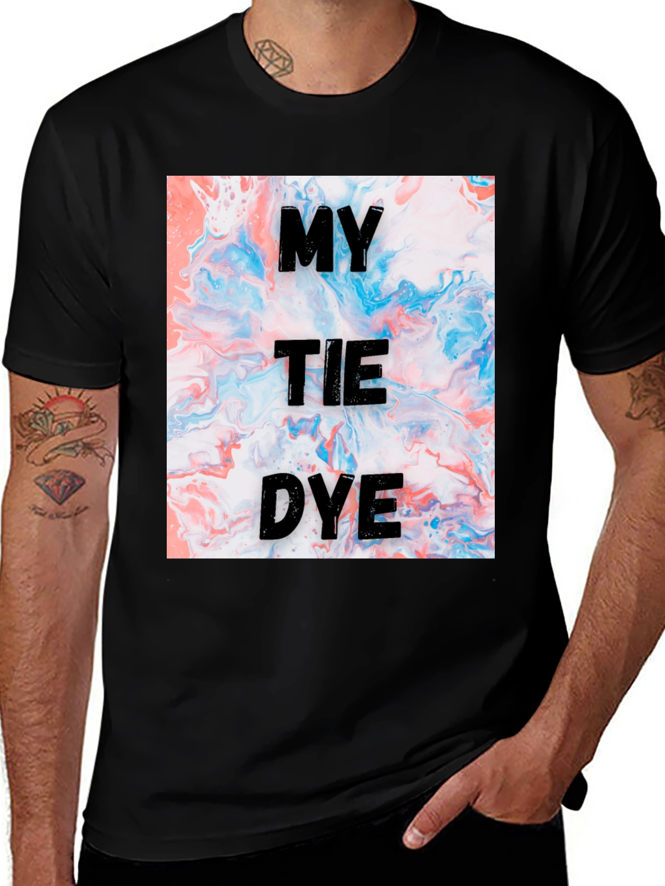 My Tie Dye Graphic T-Shirt