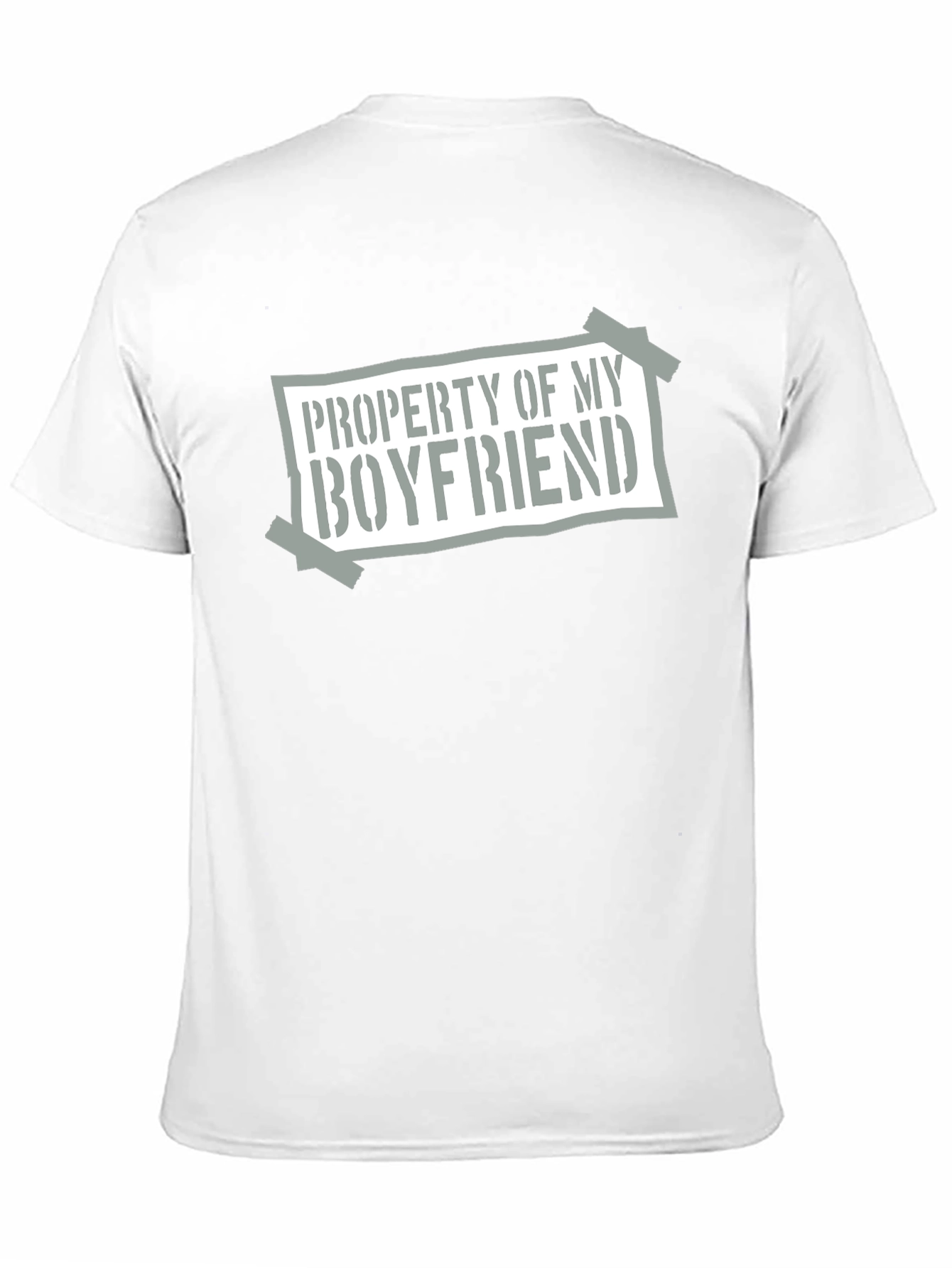 Property of My Boyfriend T-Shirt - Novelty Graphic Tee