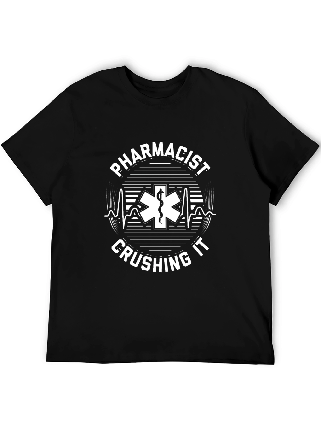 Pharmacist Crushing It Graphic Tee - Medical Professional T-Shirt