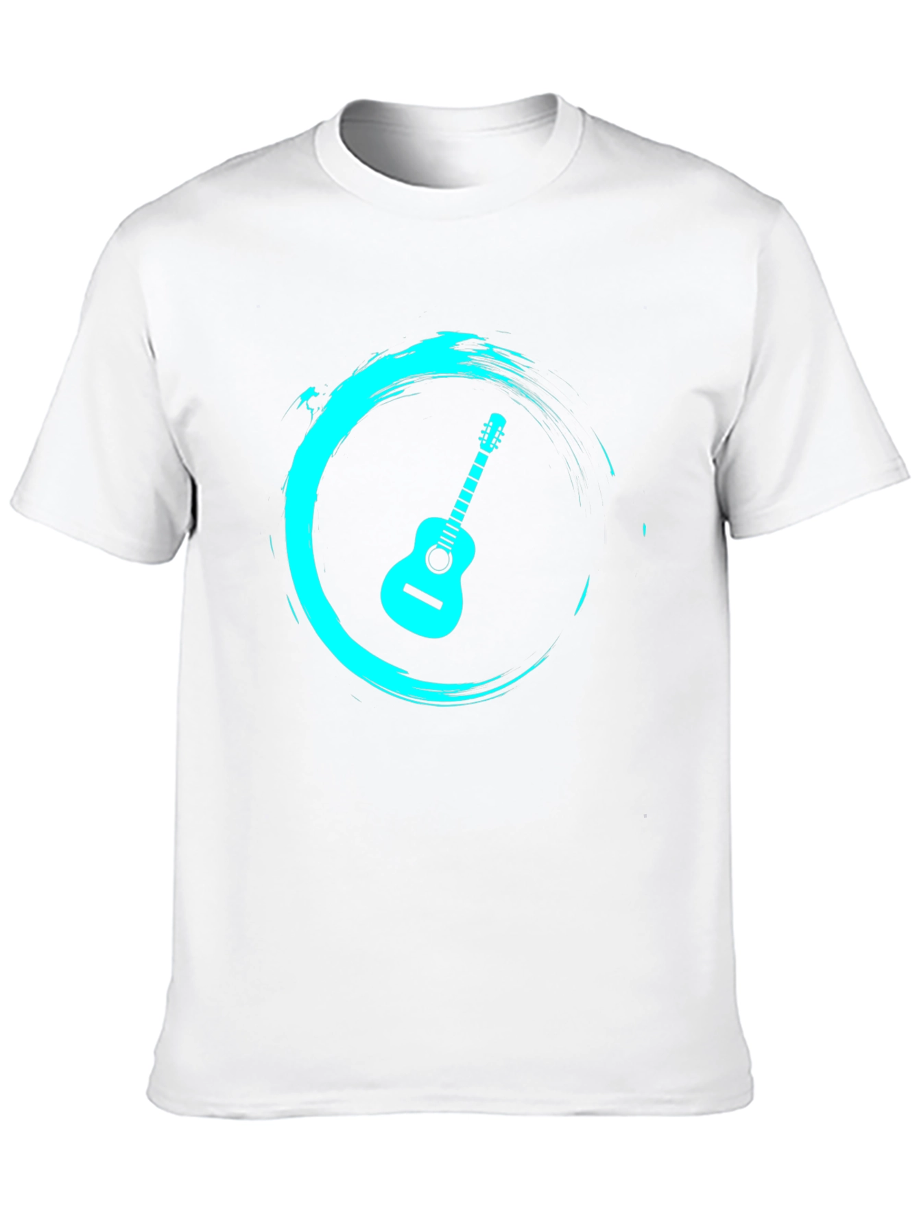 Acoustic Guitar Graphic Tee - Stylish and Unique