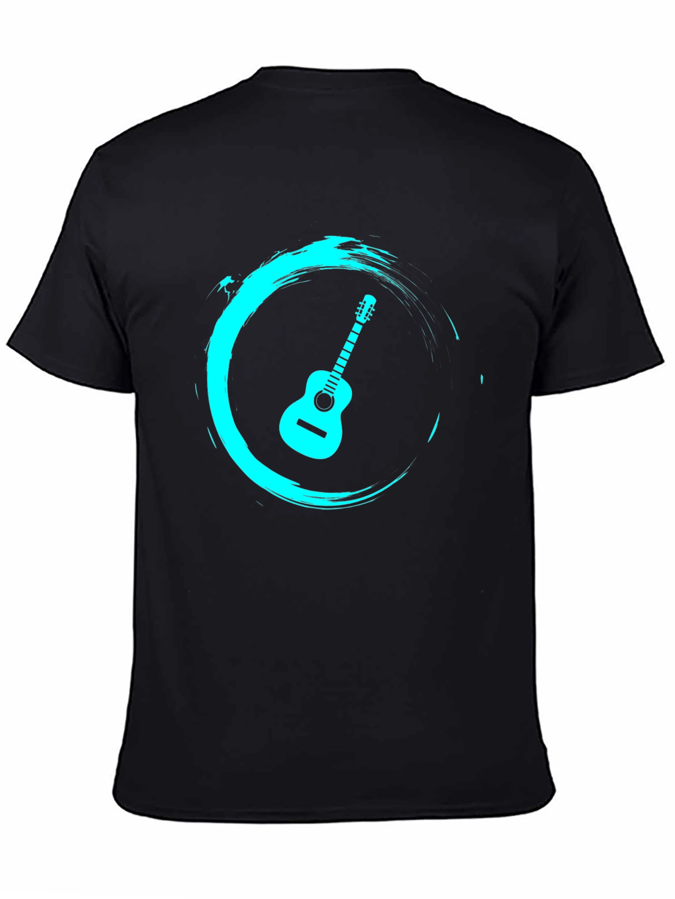 Acoustic Guitar Graphic Tee - Stylish and Unique