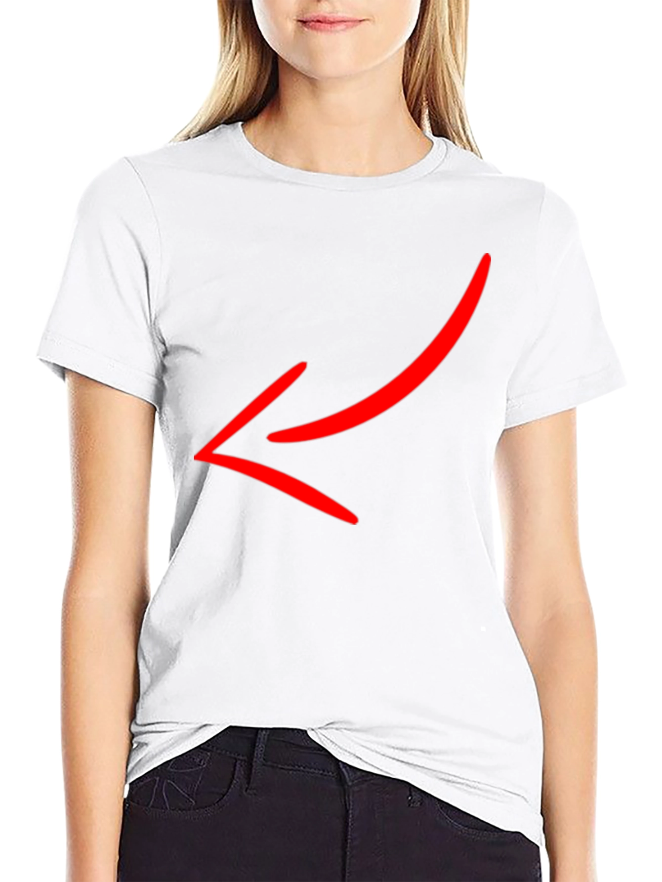Mens Black Short Sleeve Crew Neck T-Shirt