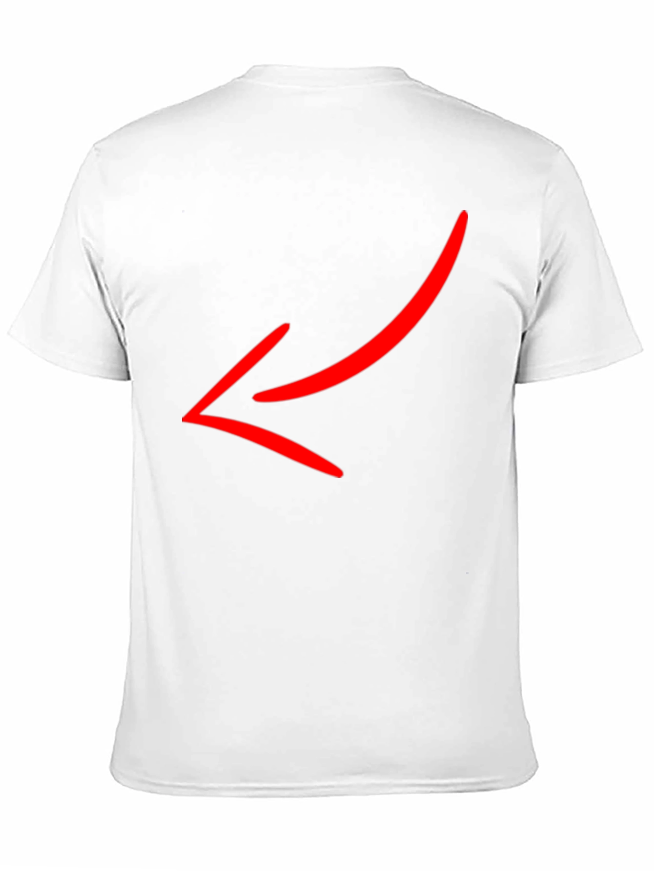 Mens Black Short Sleeve Crew Neck T-Shirt