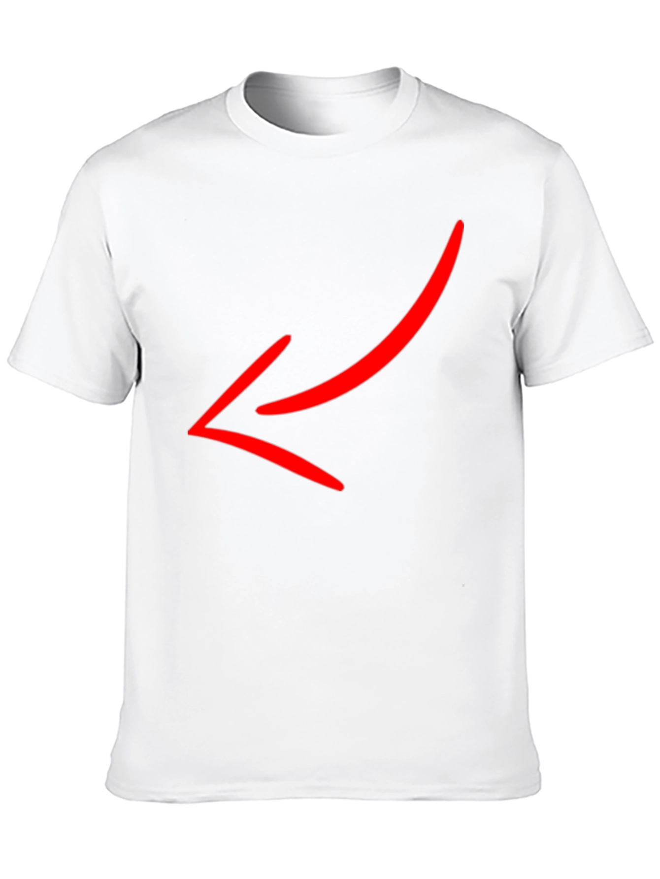 Mens Black Short Sleeve Crew Neck T-Shirt