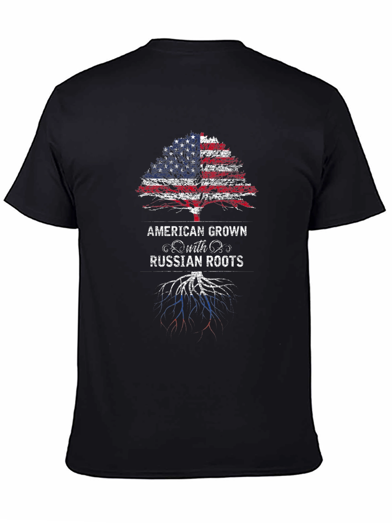 American Grown Russian Roots T-Shirt