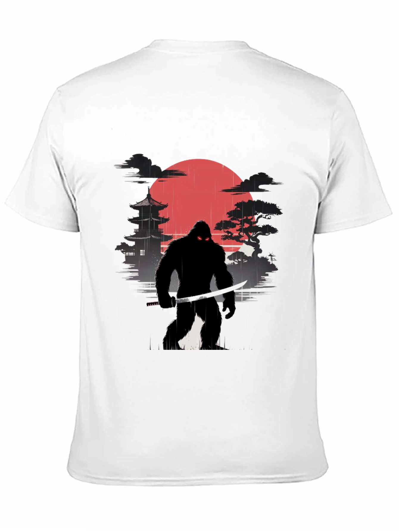 Samurai Sasquatch T-Shirt - Urban Ninja Style
