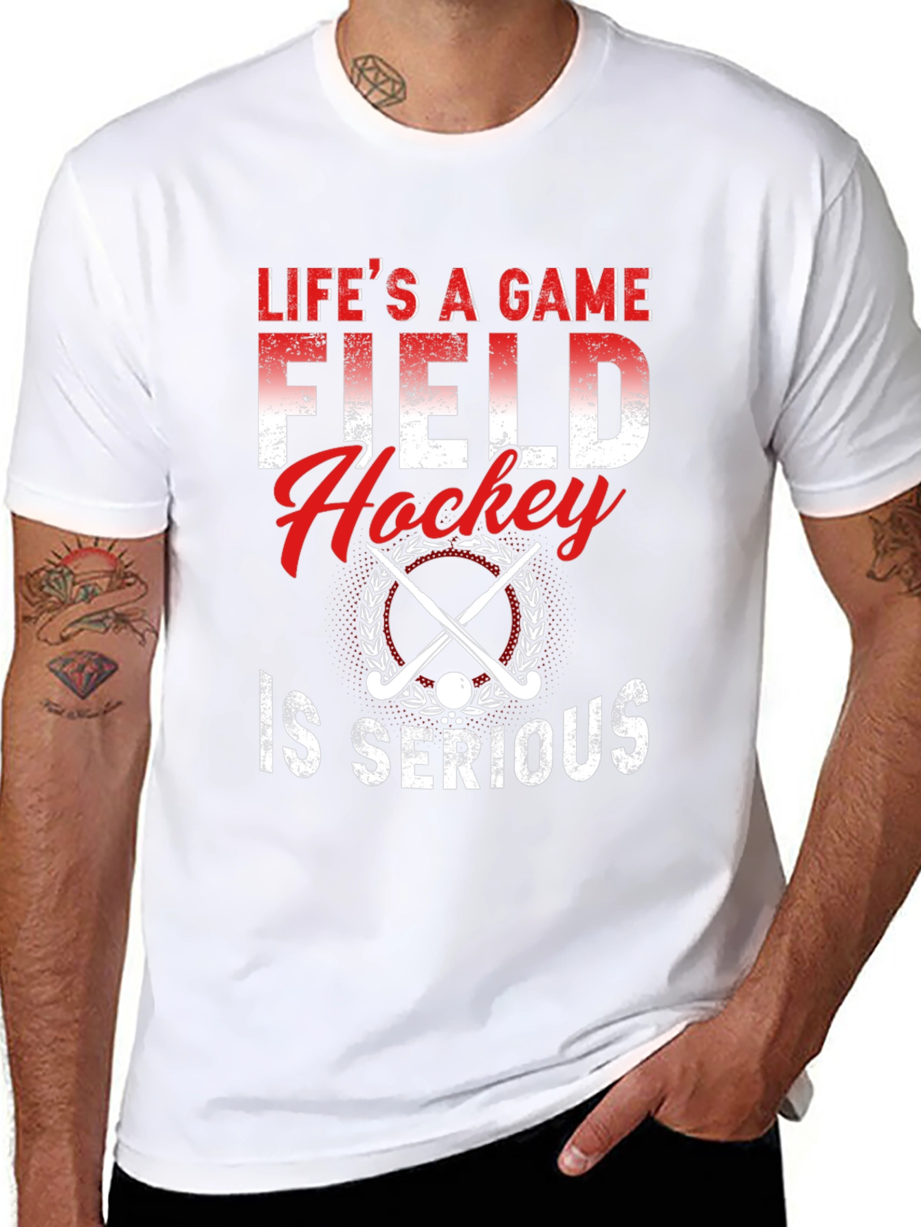 Lifes a Game Field Hockey T-Shirt