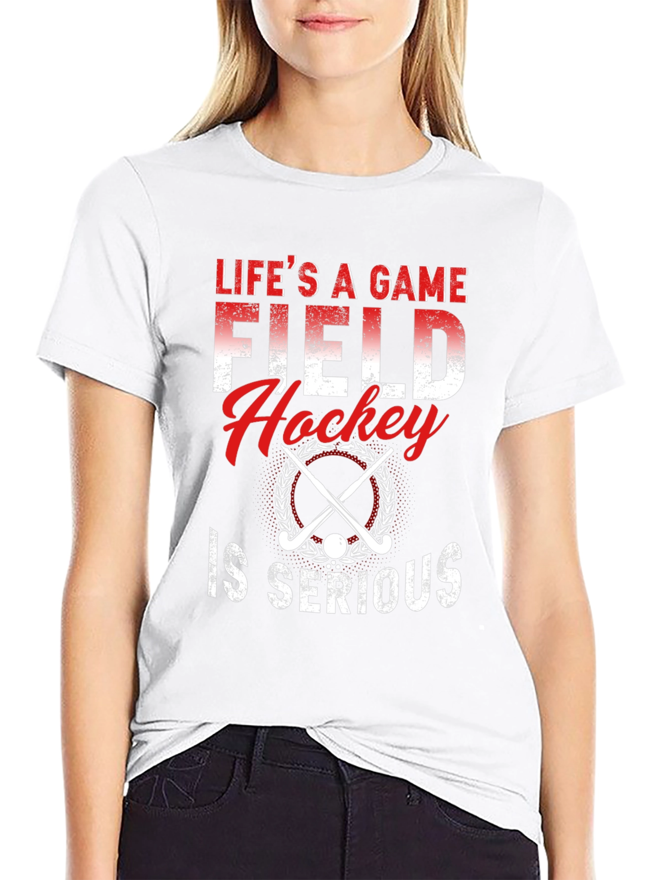 Lifes a Game Field Hockey T-Shirt