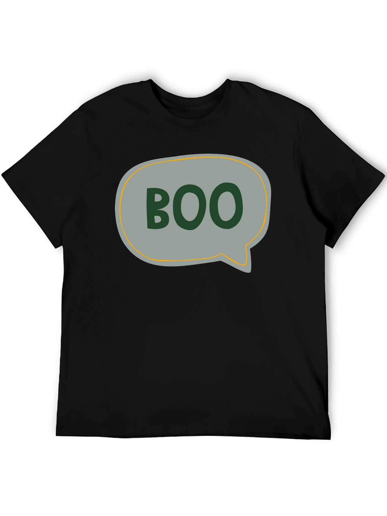 Boo Speech Bubble Graphic Tee - Halloween Style
