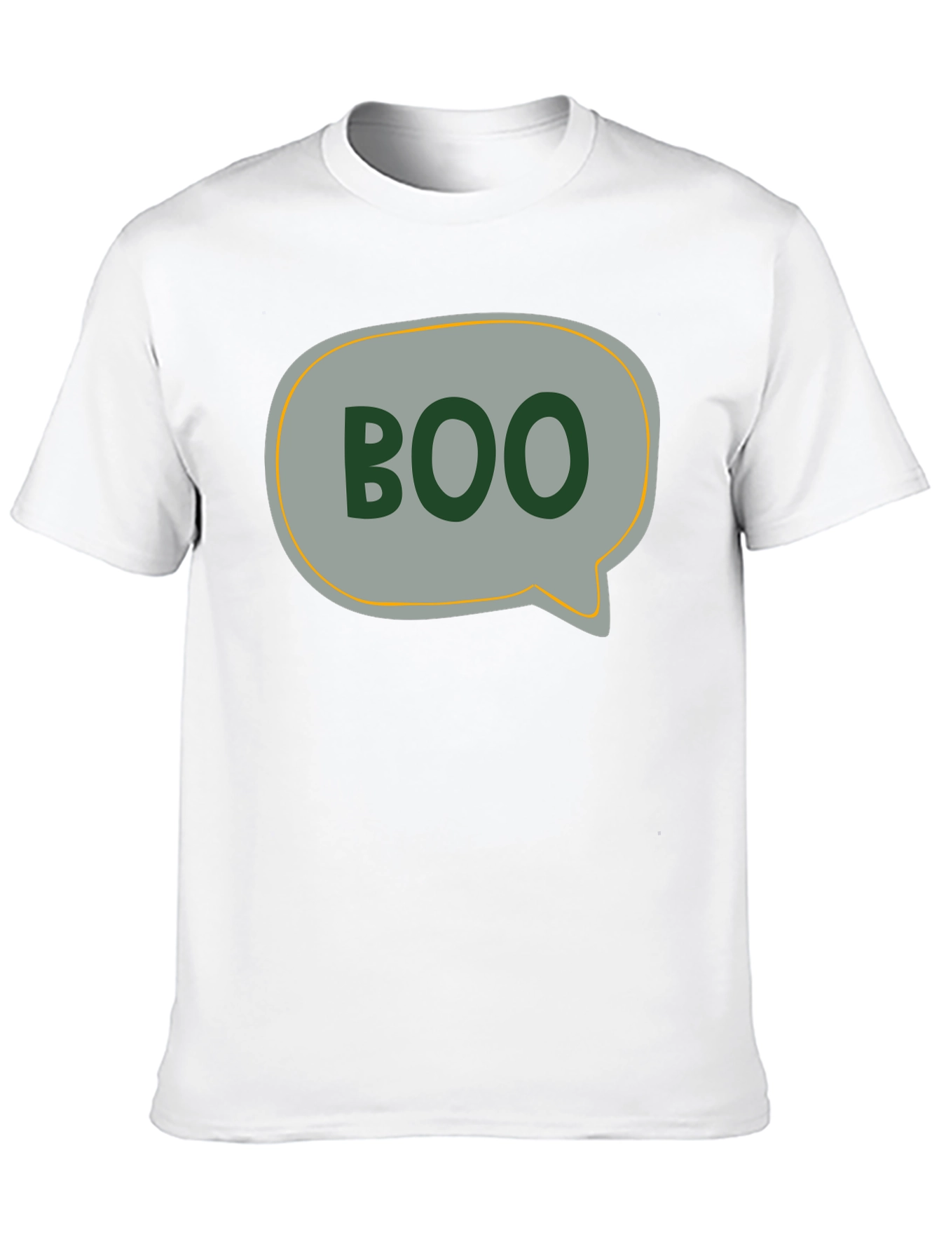 Boo Speech Bubble Graphic Tee - Halloween Style