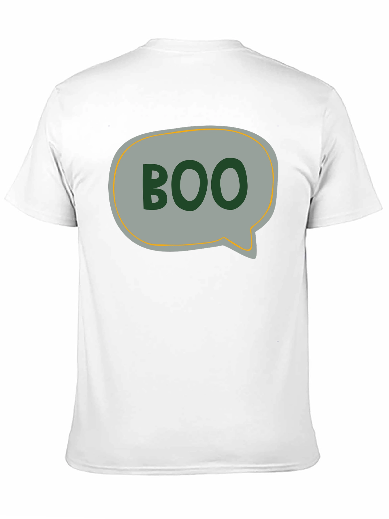 Boo Speech Bubble Graphic Tee - Halloween Style