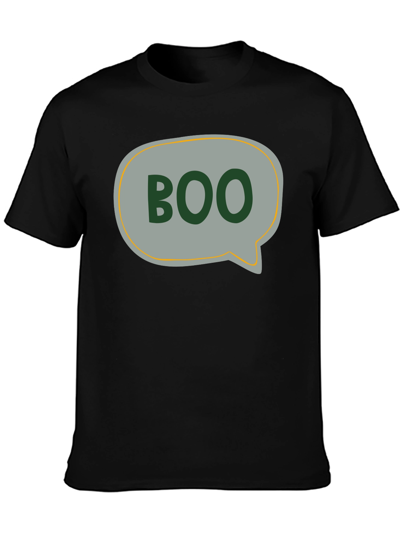 Boo Speech Bubble Graphic Tee - Halloween Style