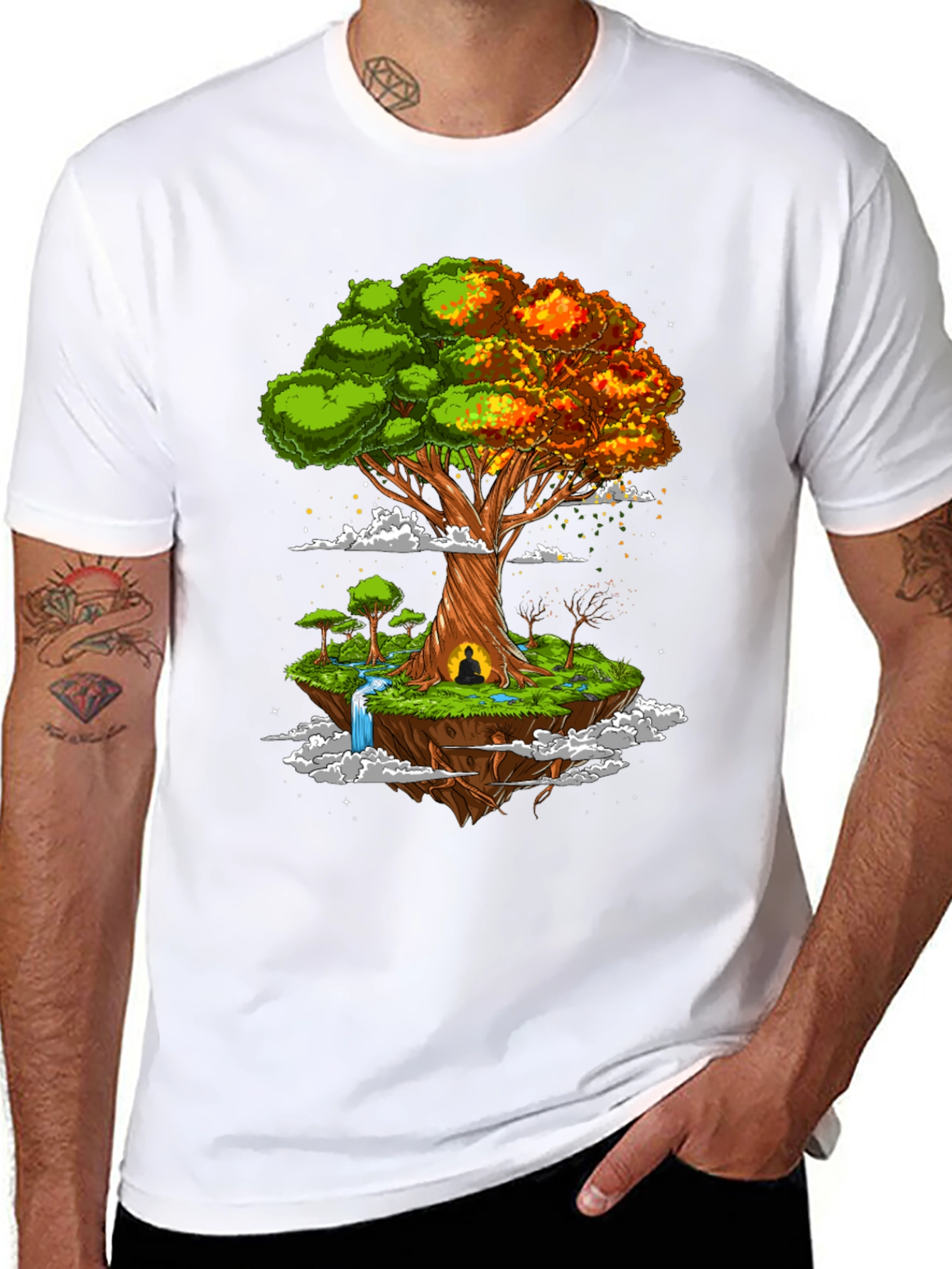 Natures Balance Tee - Island Tree Design