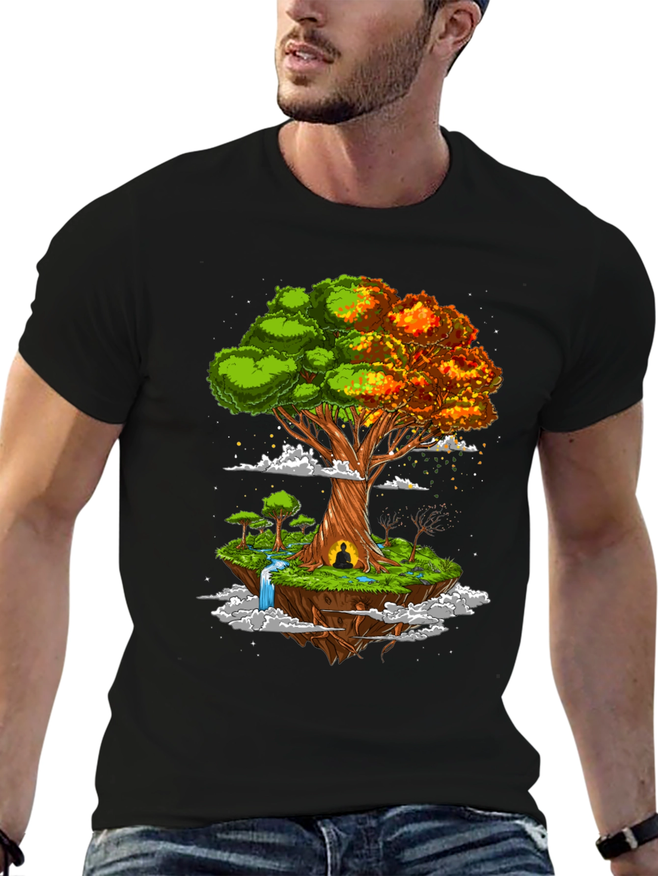 Natures Balance Tee - Island Tree Design