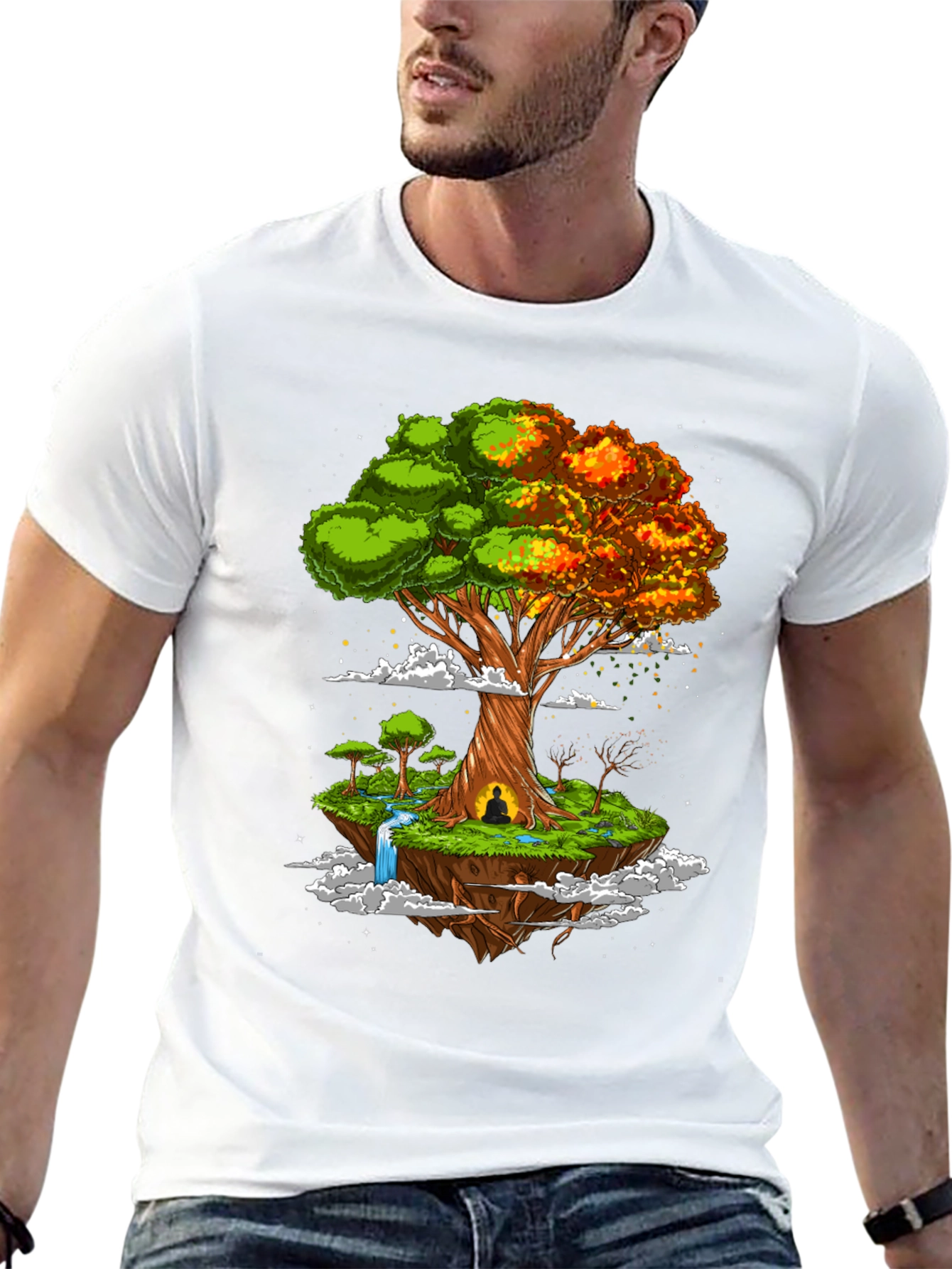 Natures Balance Tee - Island Tree Design