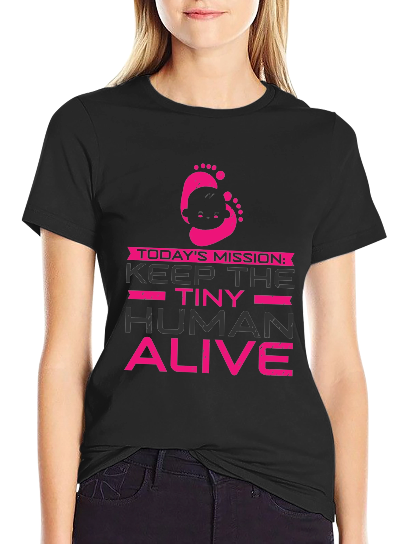Keep Tiny Human Alive Graphic Tee