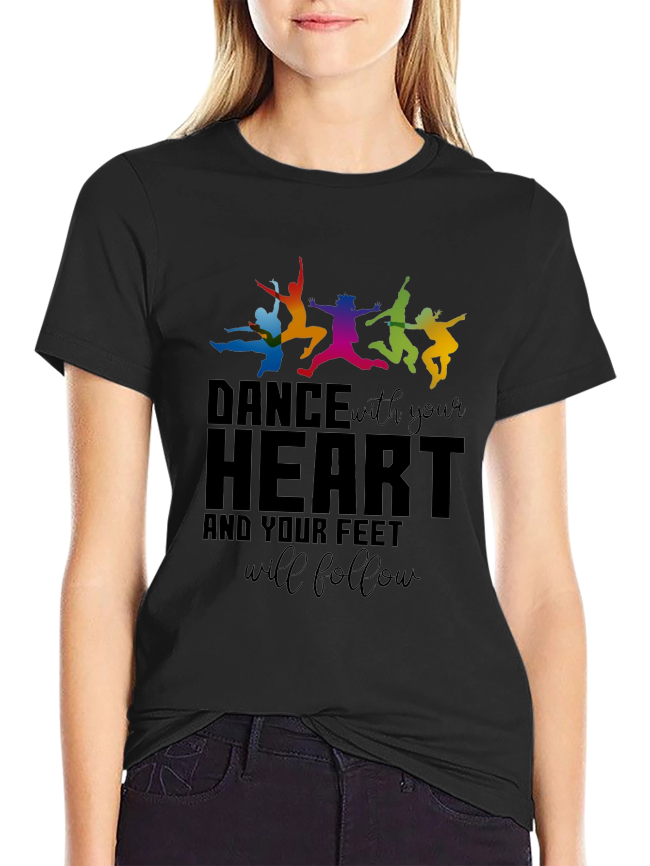 Dance With Your Heart Graphic Tee