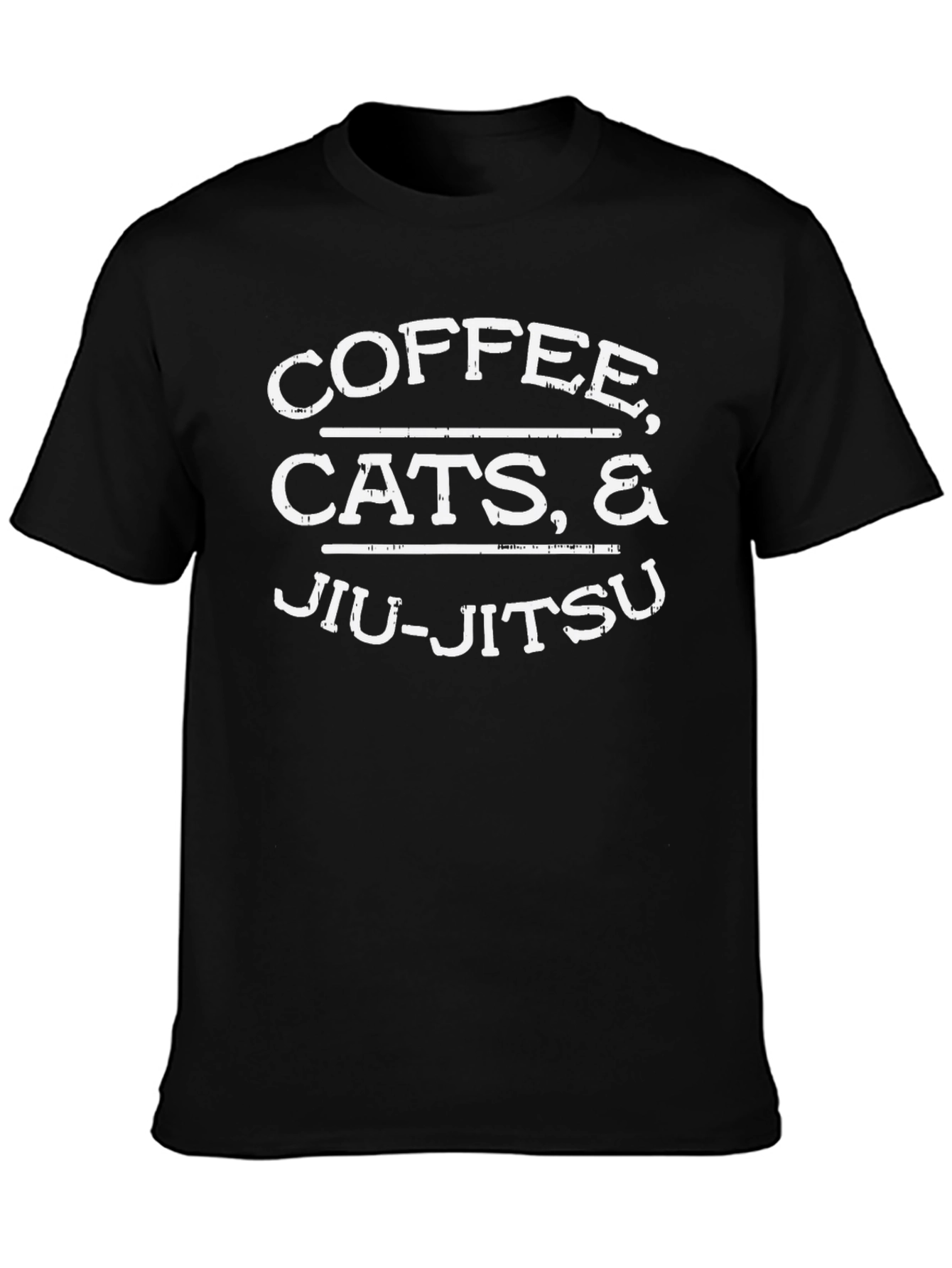Coffee Cats Jiu-Jitsu Graphic Tee