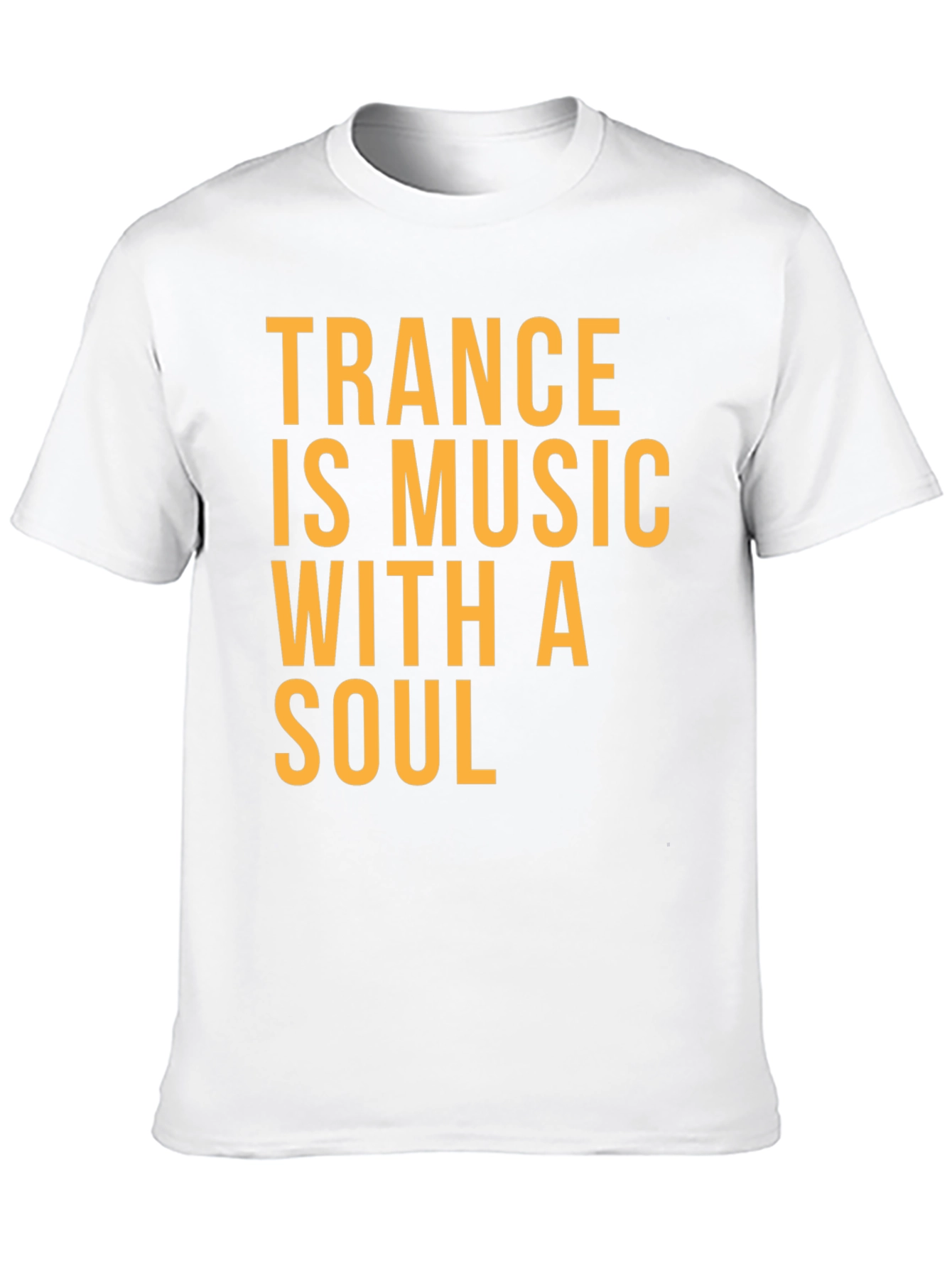 Trance is Music with a Soul Black T-Shirt
