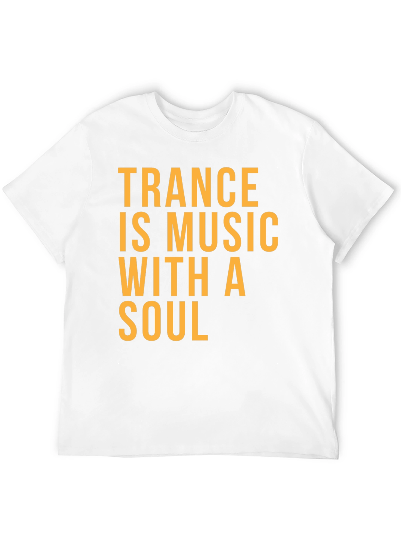 Trance is Music with a Soul Black T-Shirt