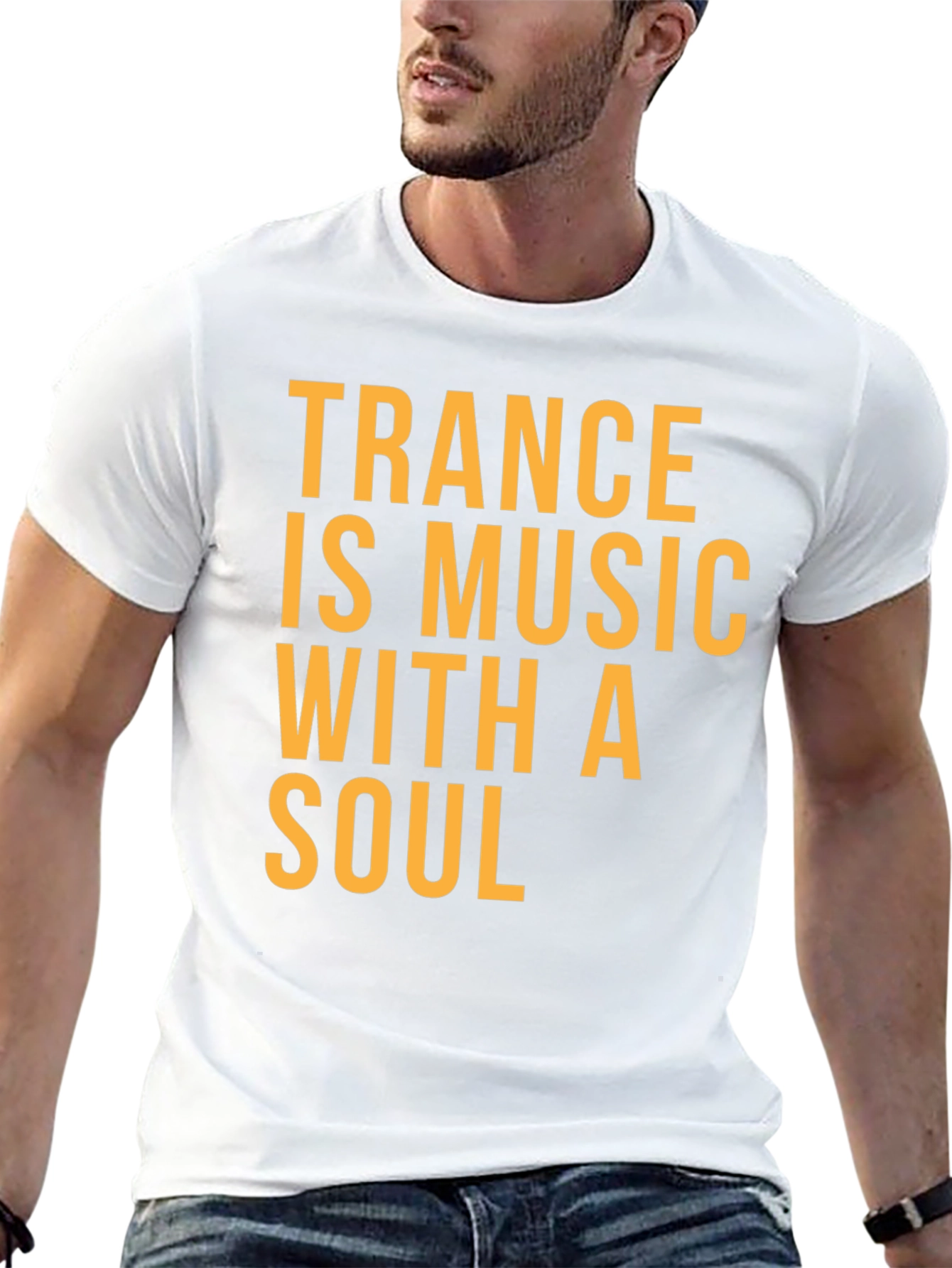 Trance is Music with a Soul Black T-Shirt
