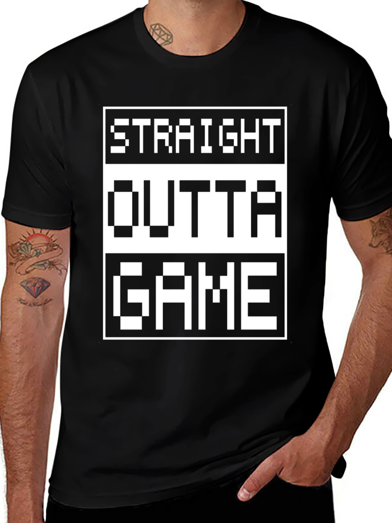 Straight Outta Game T-Shirt - Gamer Style