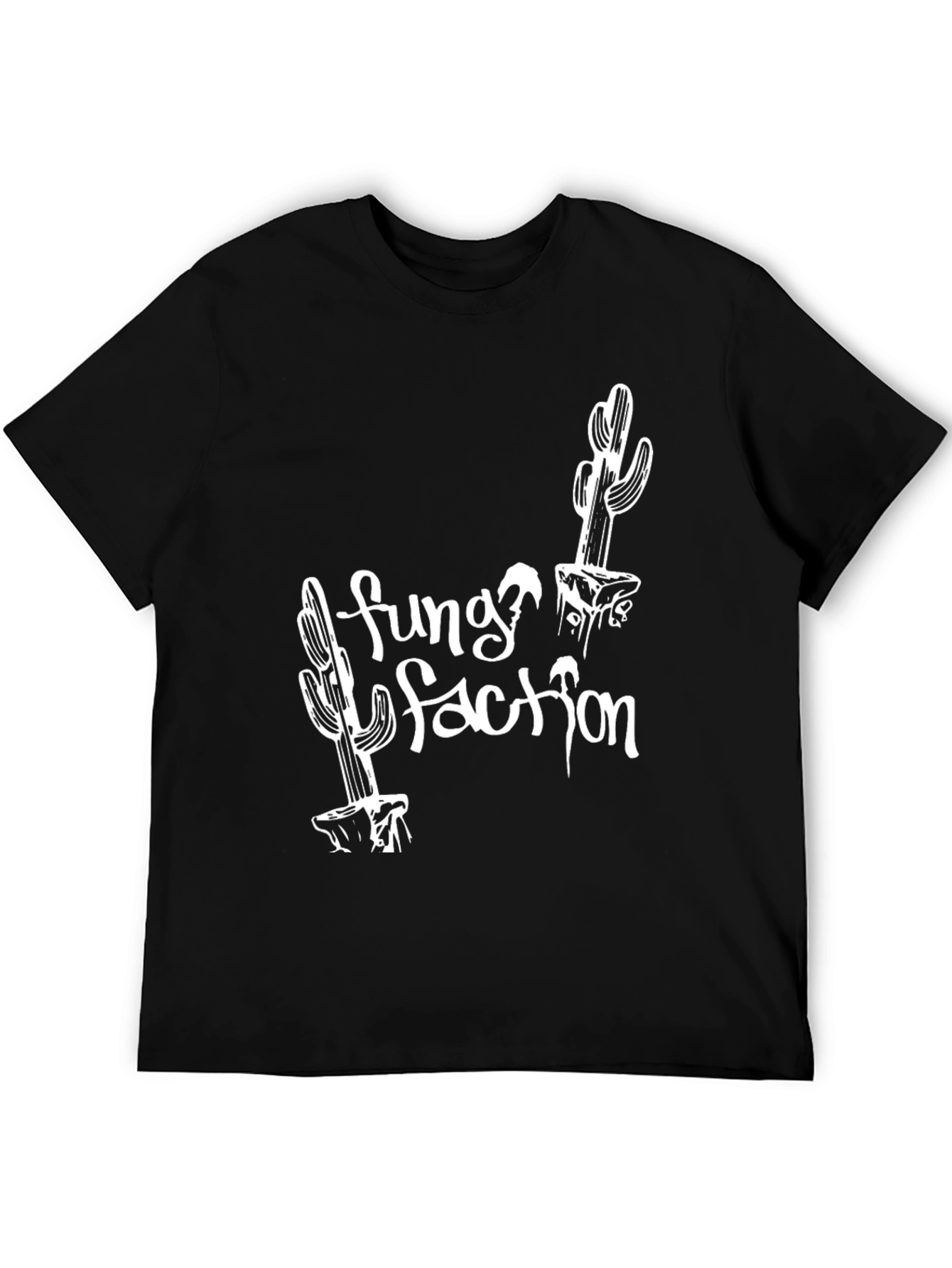 Fungfaction Black Graphic Tee