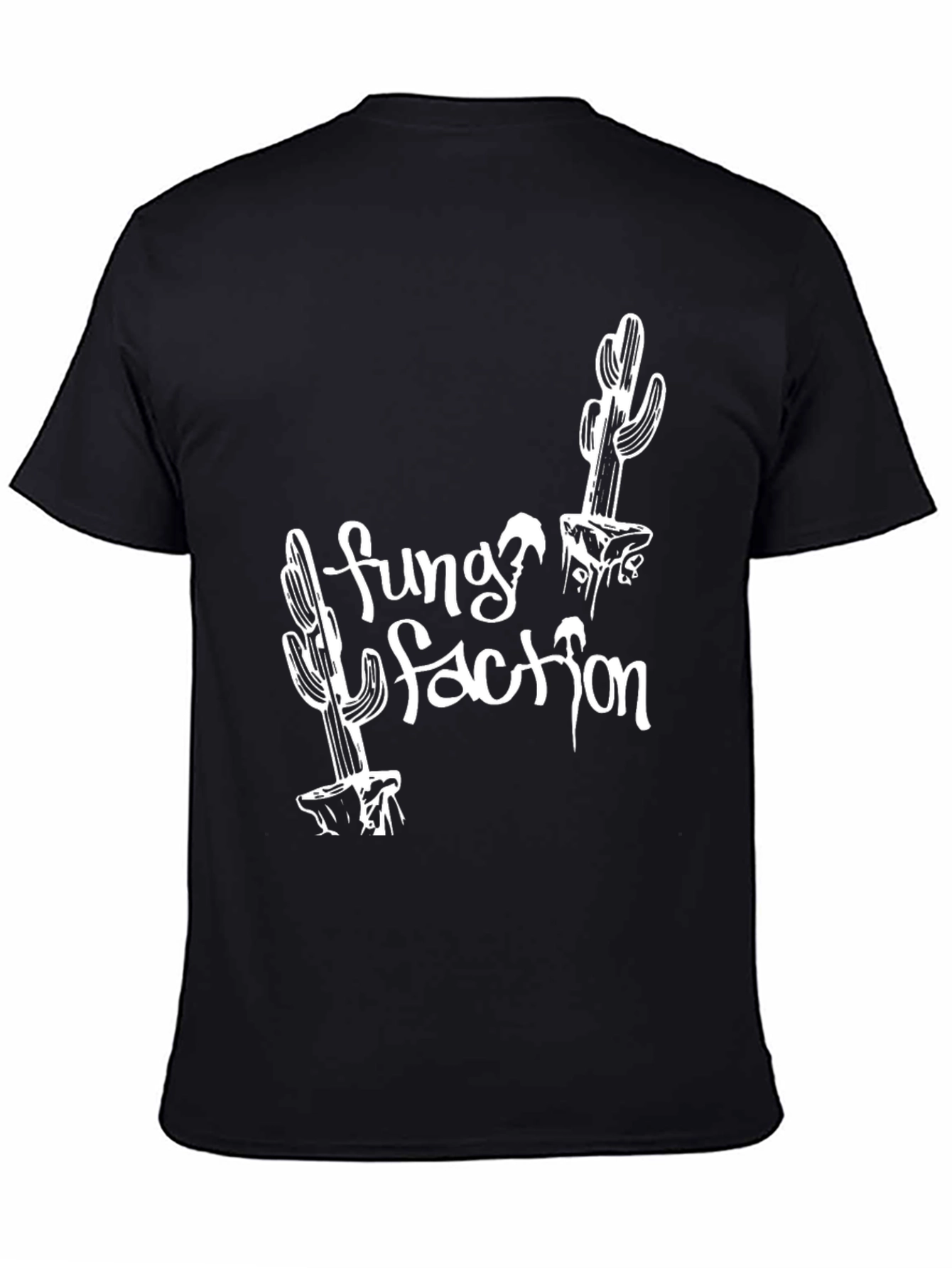 Fungfaction Black Graphic Tee