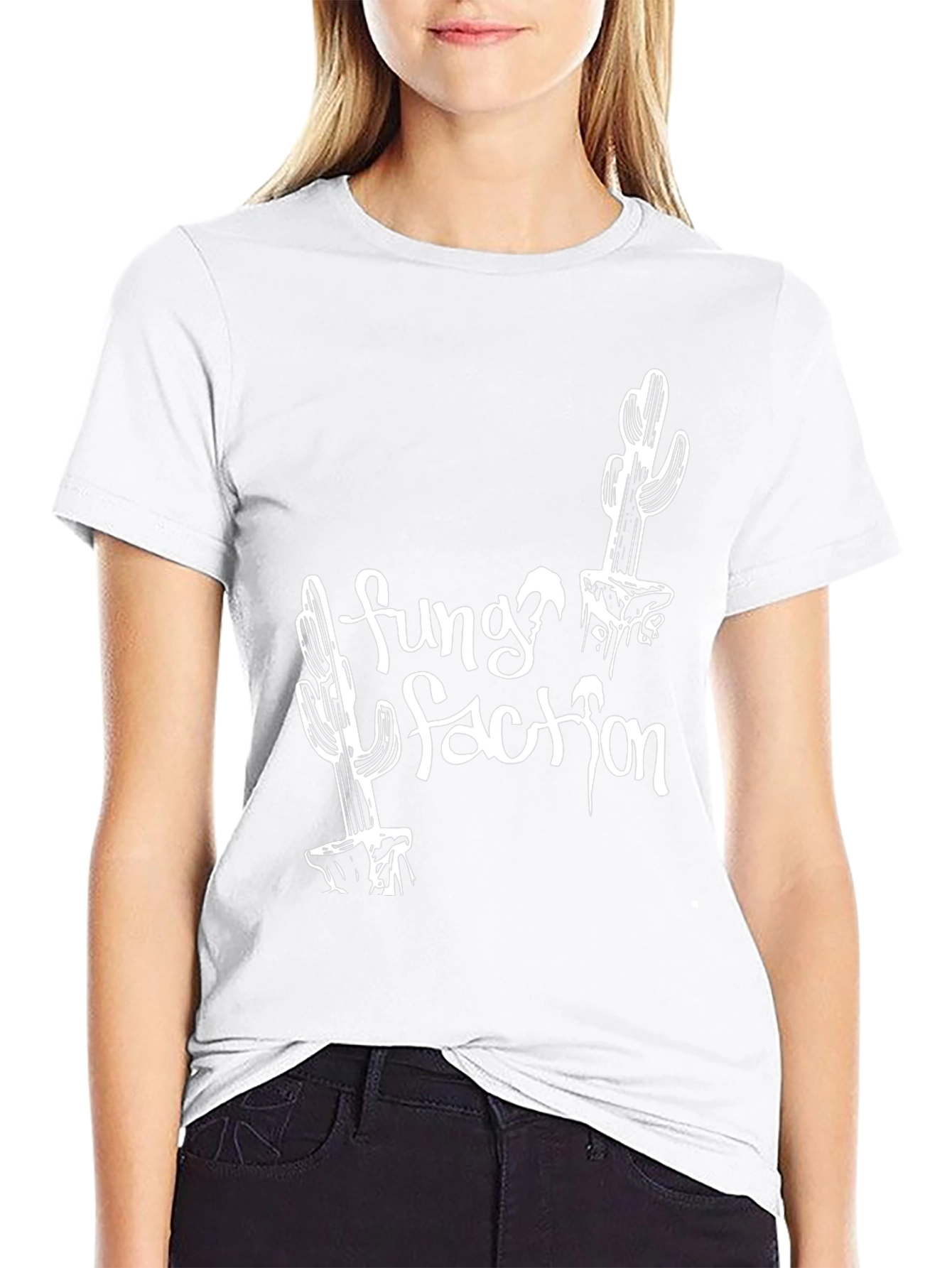 Fungfaction Black Graphic Tee
