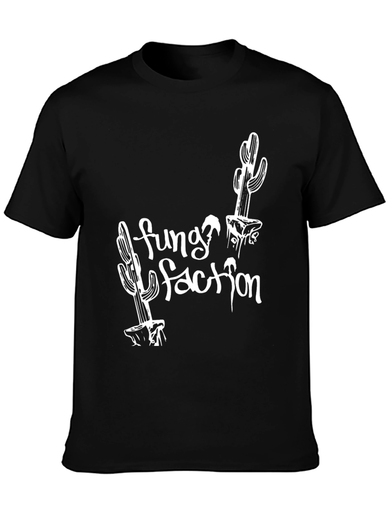 Fungfaction Black Graphic Tee