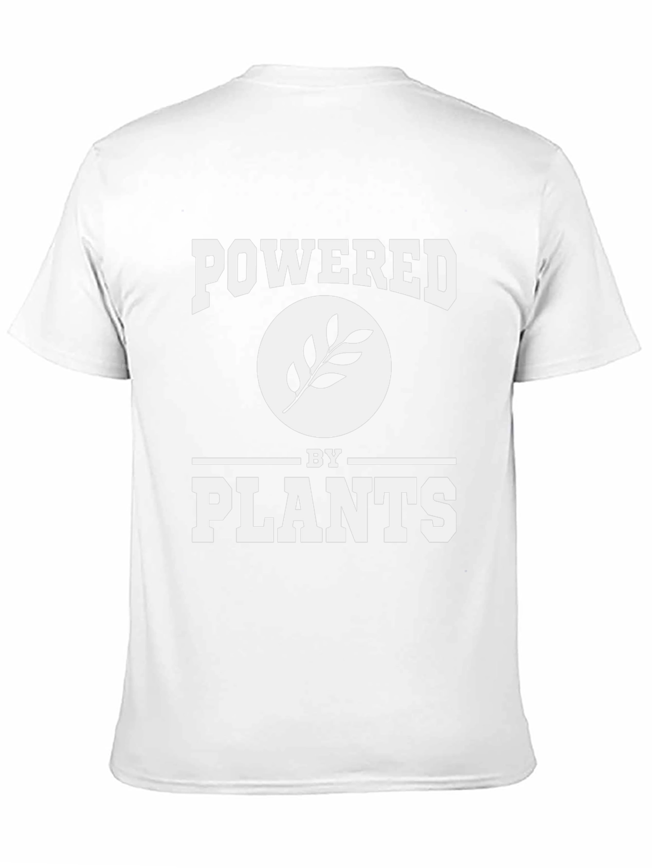 Powered by Plants Vegan T-Shirt Black