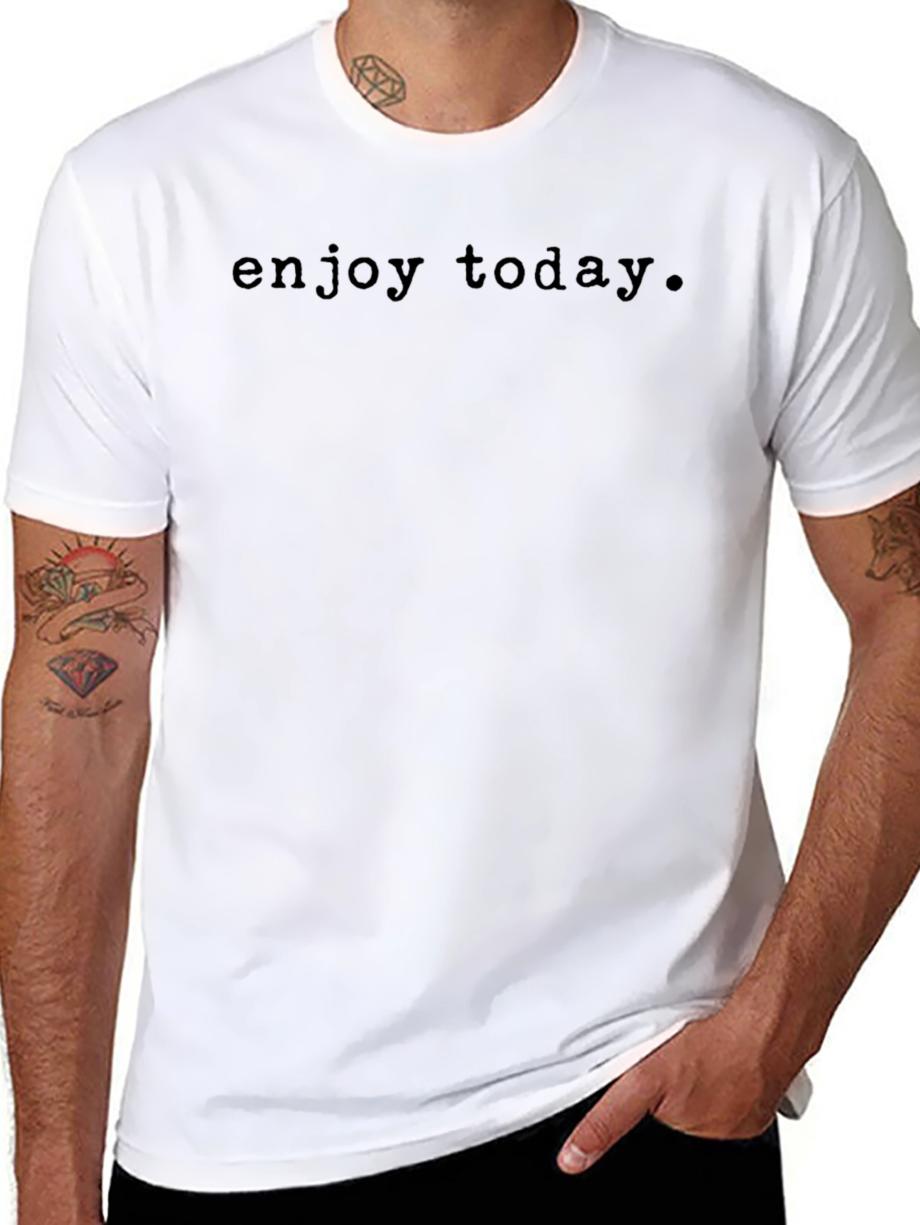 Enjoy Today Graphic Tee - Casual Style