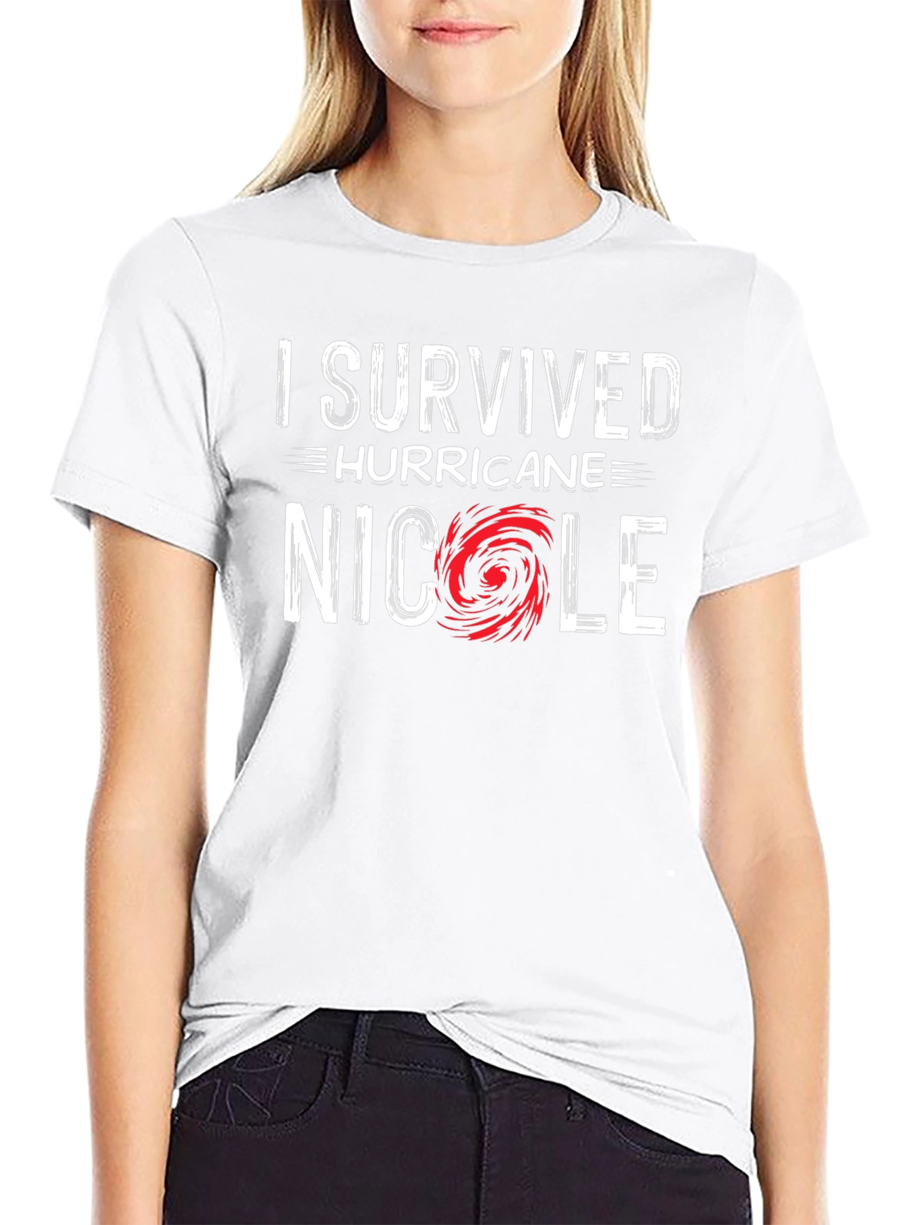 I Survived Hurricane Nicole Graphic Tee