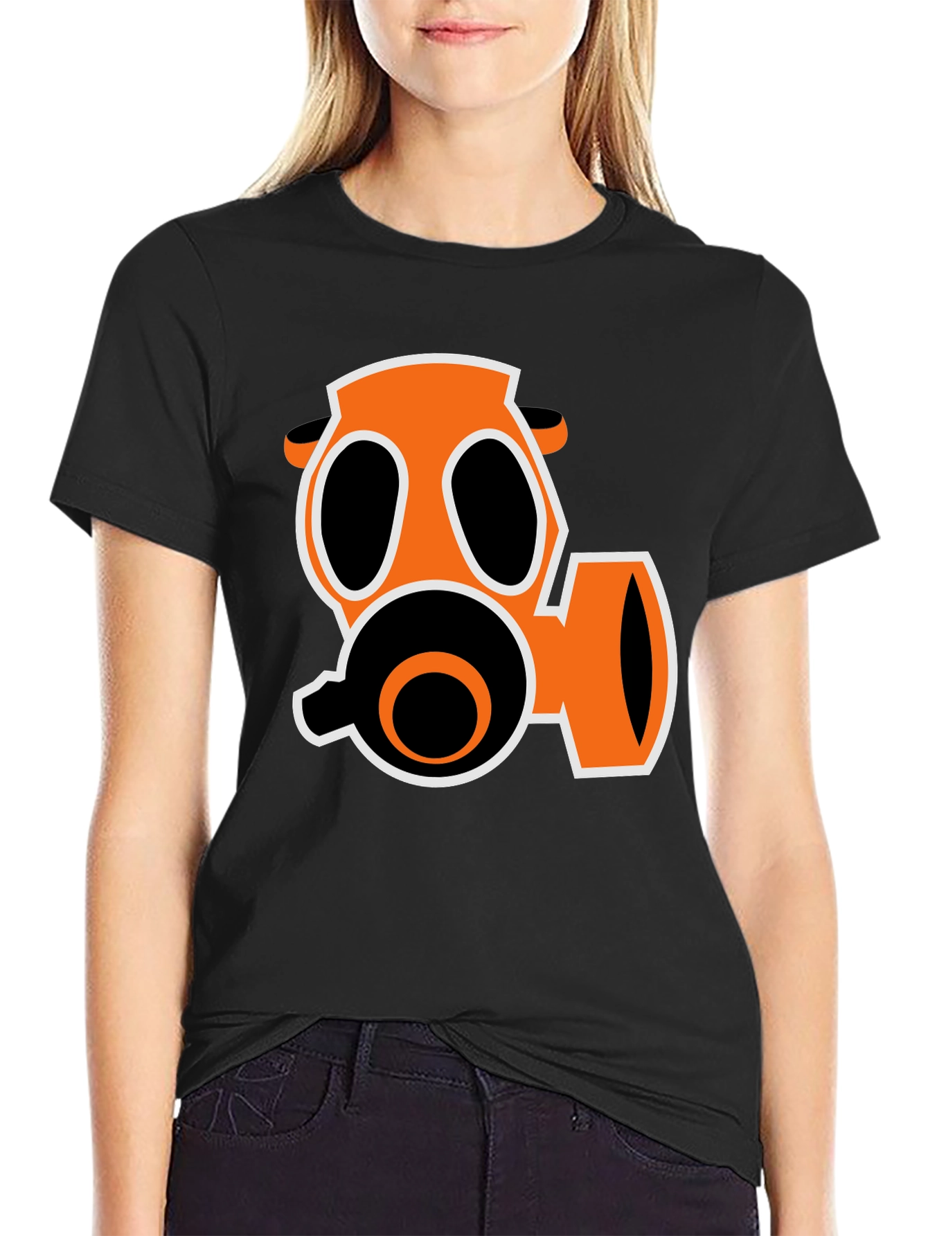 Gas Mask Graphic Tee - Bold & Unique Design